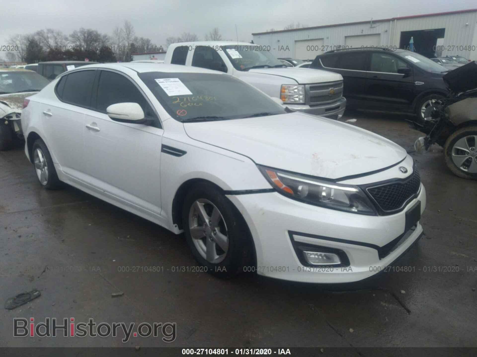 Photo KNAGM4A79F5642666 - KIA OPTIMA 2015