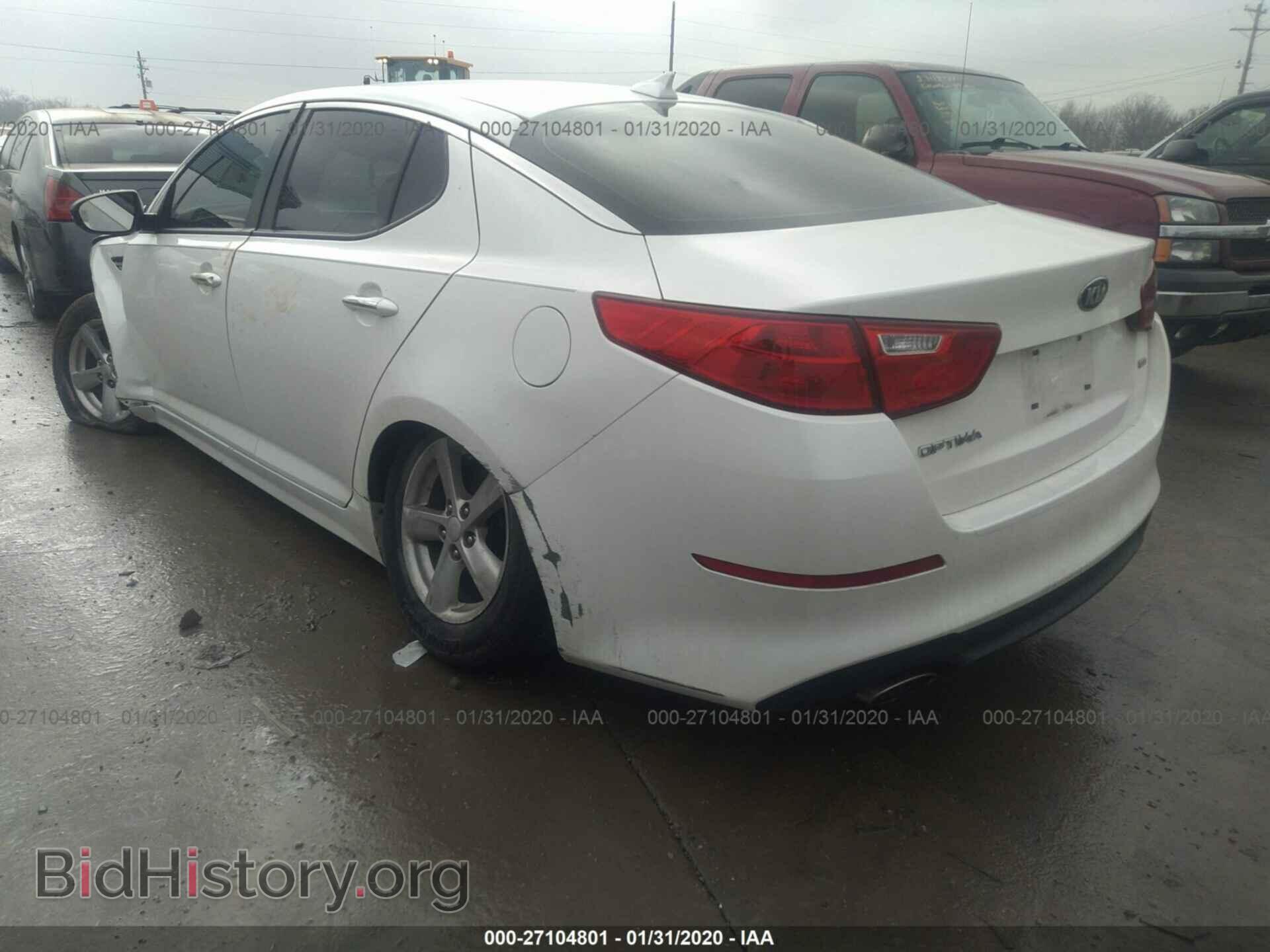 2015 KIA OPTIMA - VIN: KNAGM4A79F5642666 - Фото 3