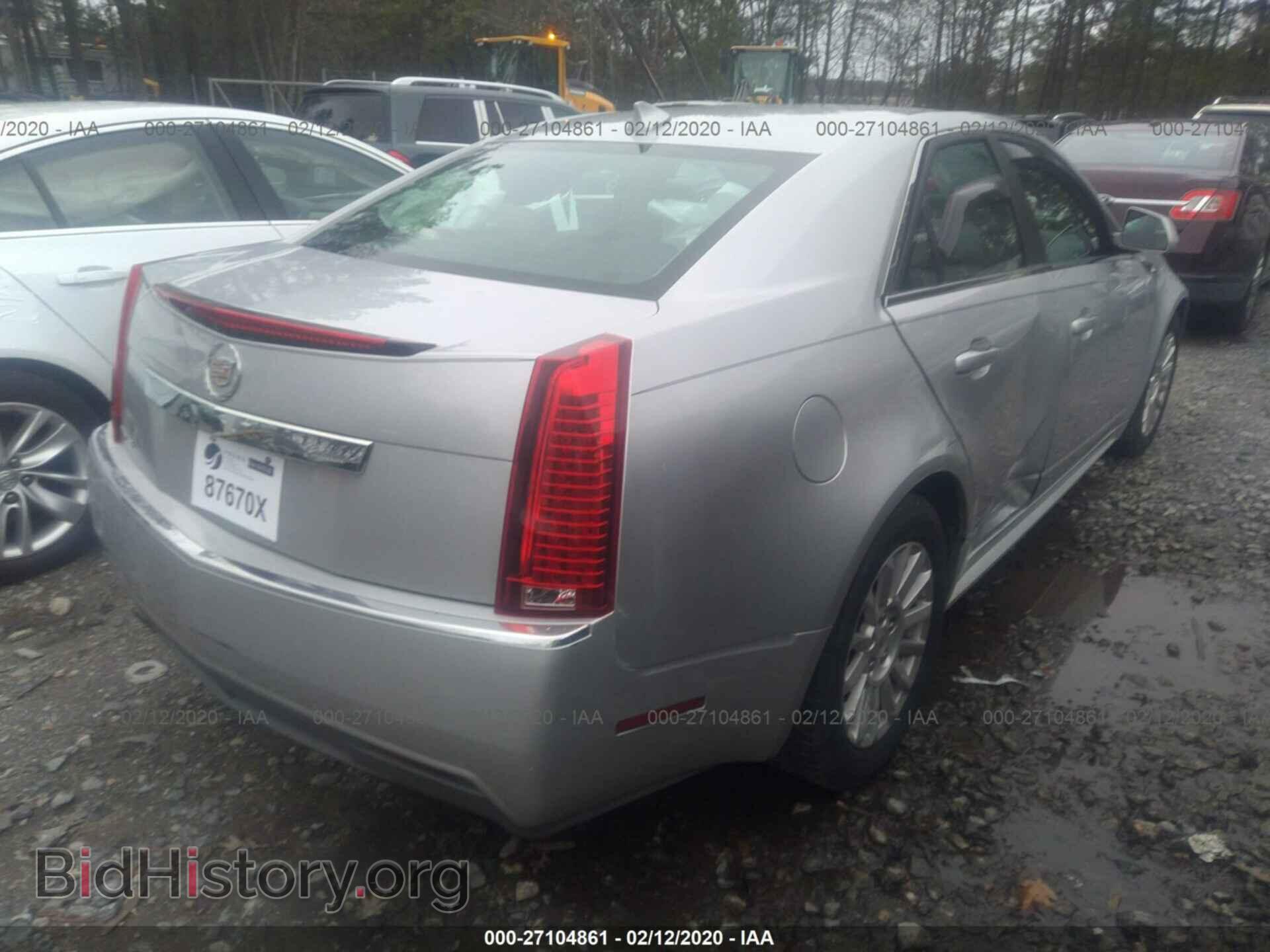 2012 CADILLAC CTS - VIN: 1G6DA5E56C0107724 - Фото 4