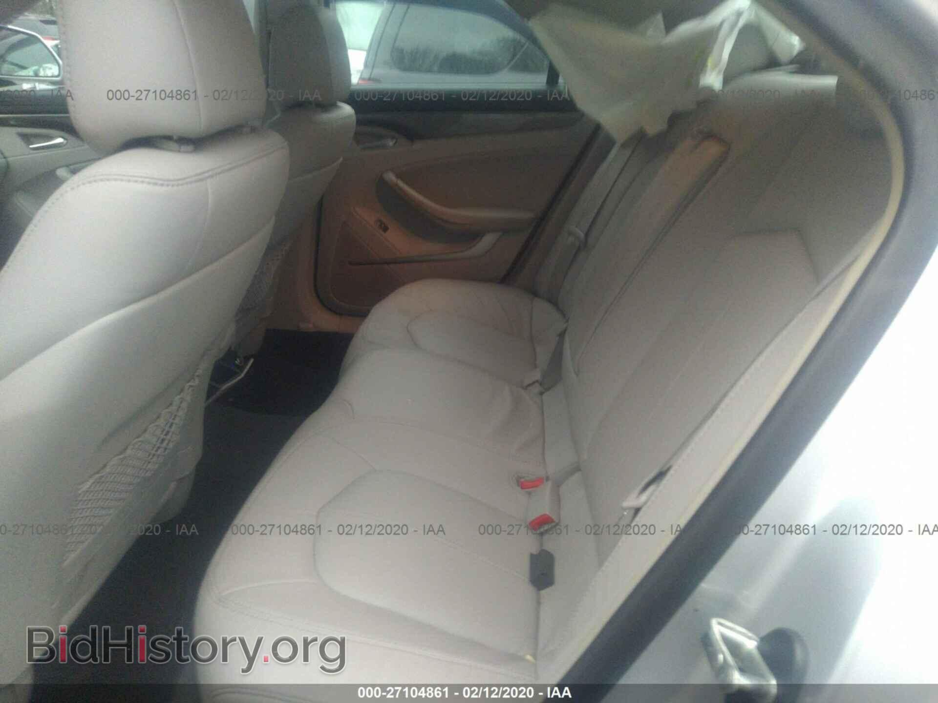 2012 CADILLAC CTS - VIN: 1G6DA5E56C0107724 - Фото 8