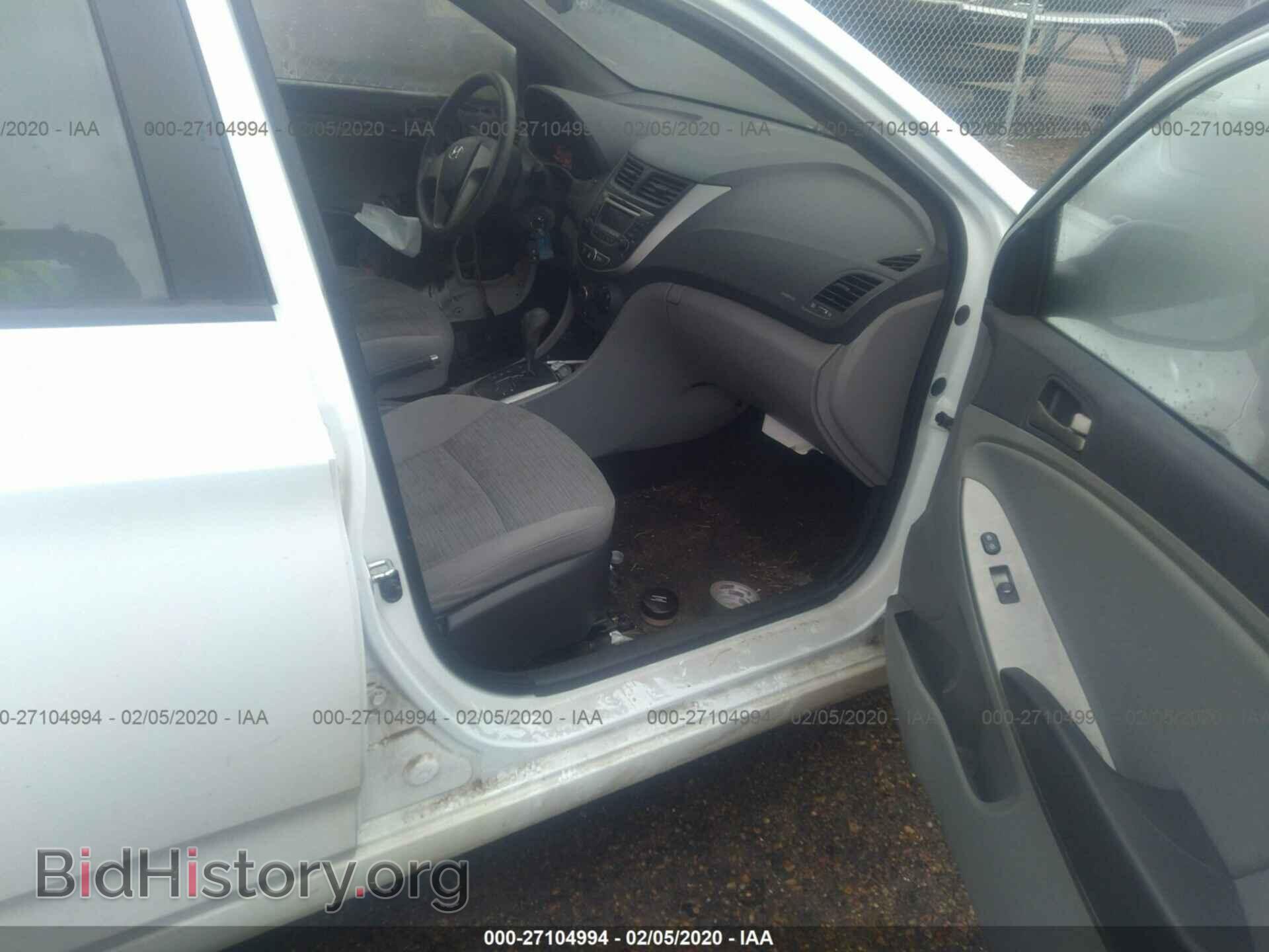 2016 HYUNDAI ACCENT - VIN: KMHCT4AE3GU942452 - Фото 5