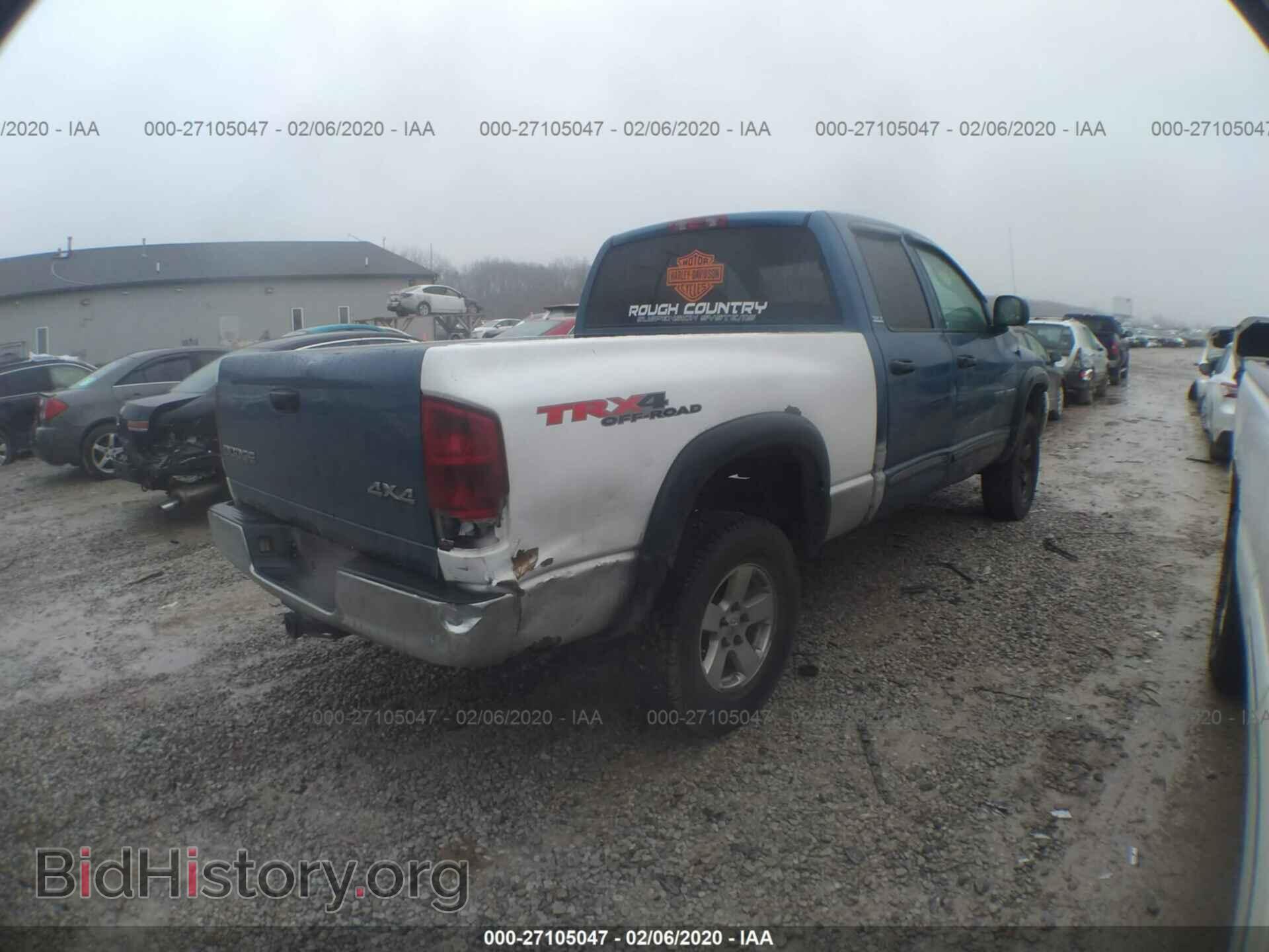 2002 DODGE RAM 1500 - VIN: 3D7HU18Z42G209990 - Фото 4