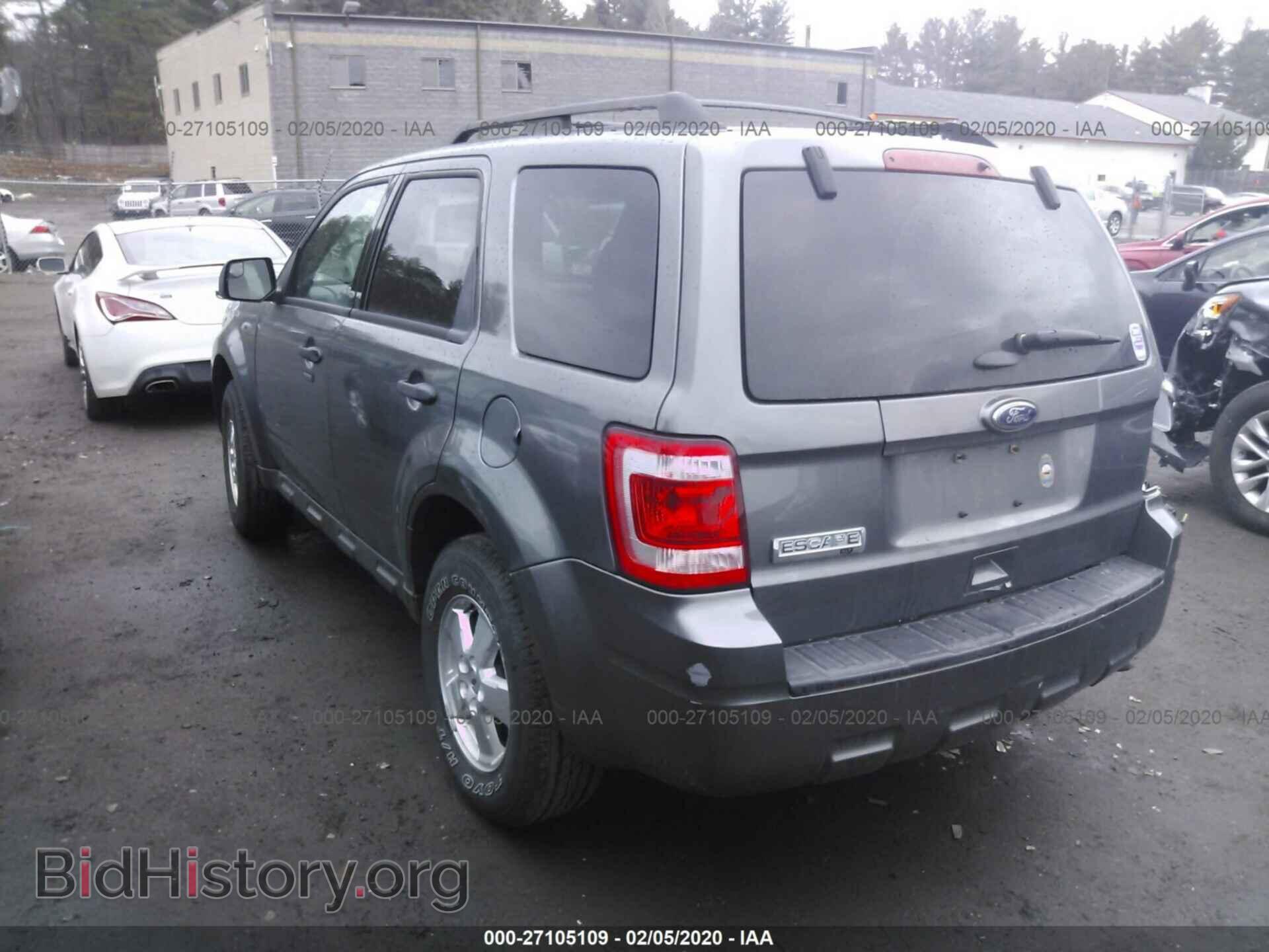 2011 FORD ESCAPE - VIN: 1FMCU9DG8BKB17132 - Photo 3
