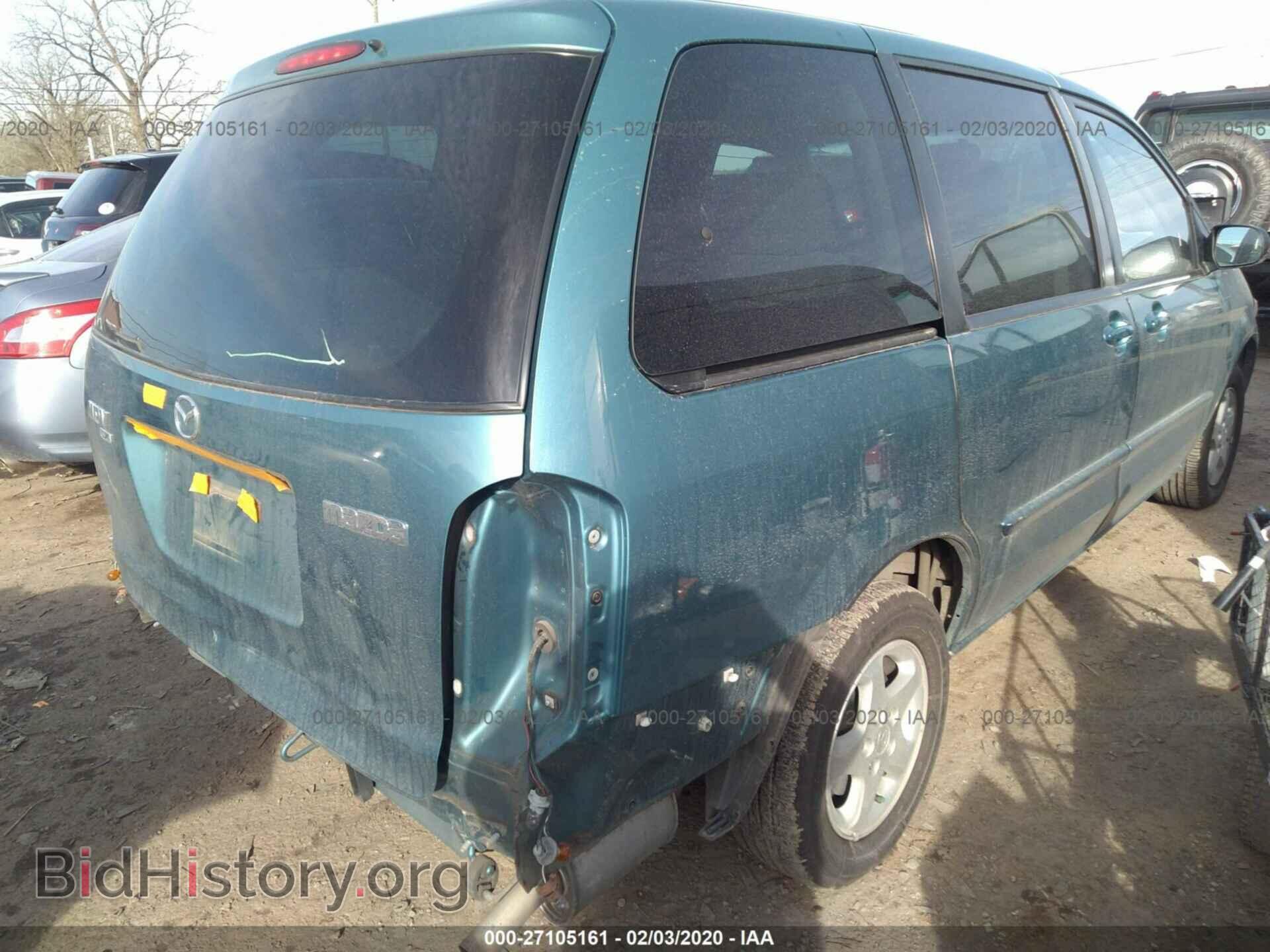 2000 MAZDA MPV - VIN: JM3LW28G8Y0104800 - Фото 4