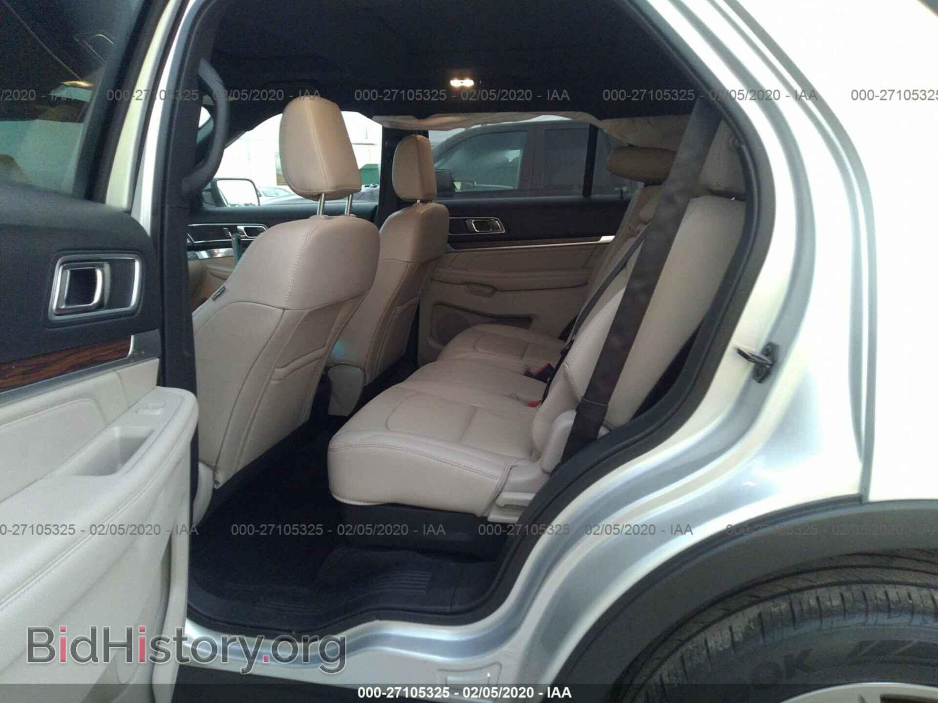 2018 FORD EXPLORER - VIN: 1FM5K7F8XJGA87366 - Фото 8