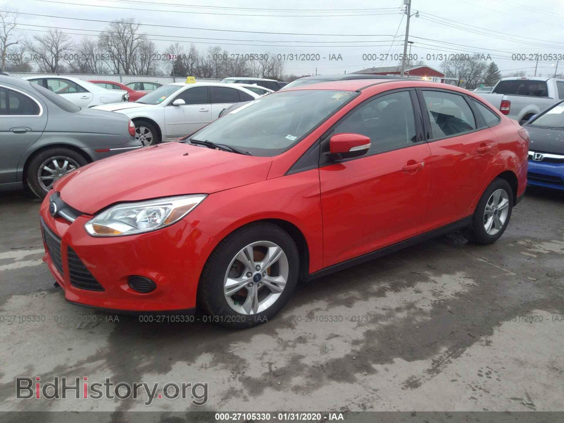 2014 FORD FOCUS - VIN: 1FADP3F28EL373306 - Фото 2