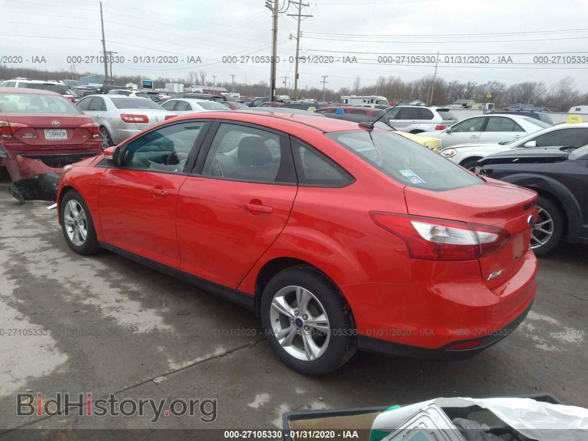 2014 FORD FOCUS - VIN: 1FADP3F28EL373306 - Фото 3