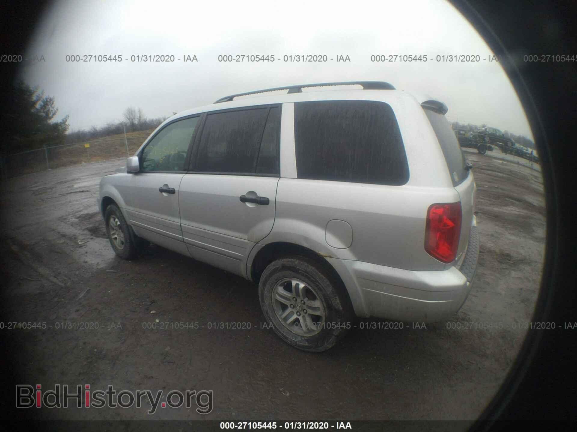 2005 HONDA PILOT - VIN: 2HKYF18655H561935 - Фото 3