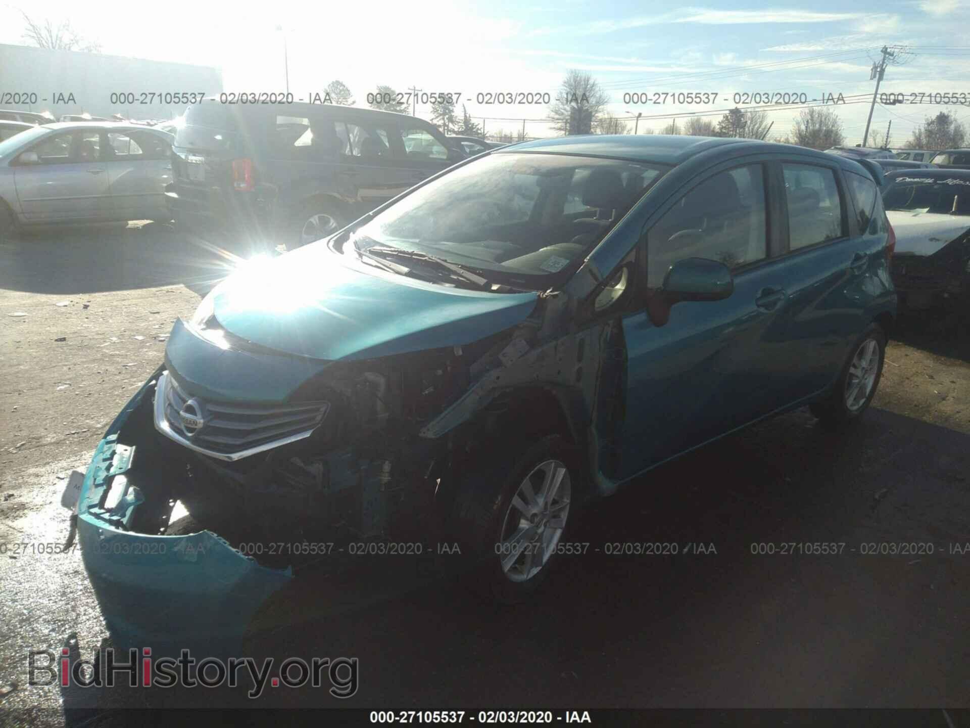 2014 NISSAN VERSA NOTE - VIN: 3N1CE2CP6EL437582 - Фото 2