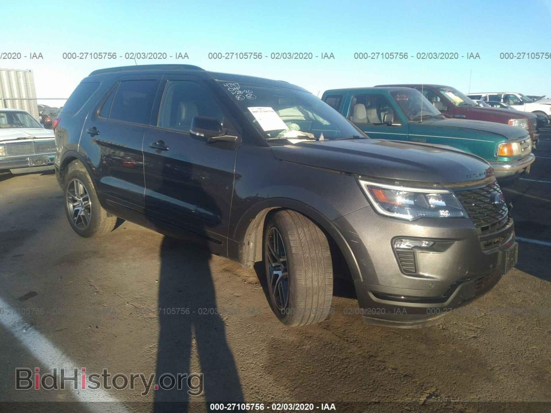 Фотография 1FM5K8GTXJGB10153 - FORD EXPLORER 2018
