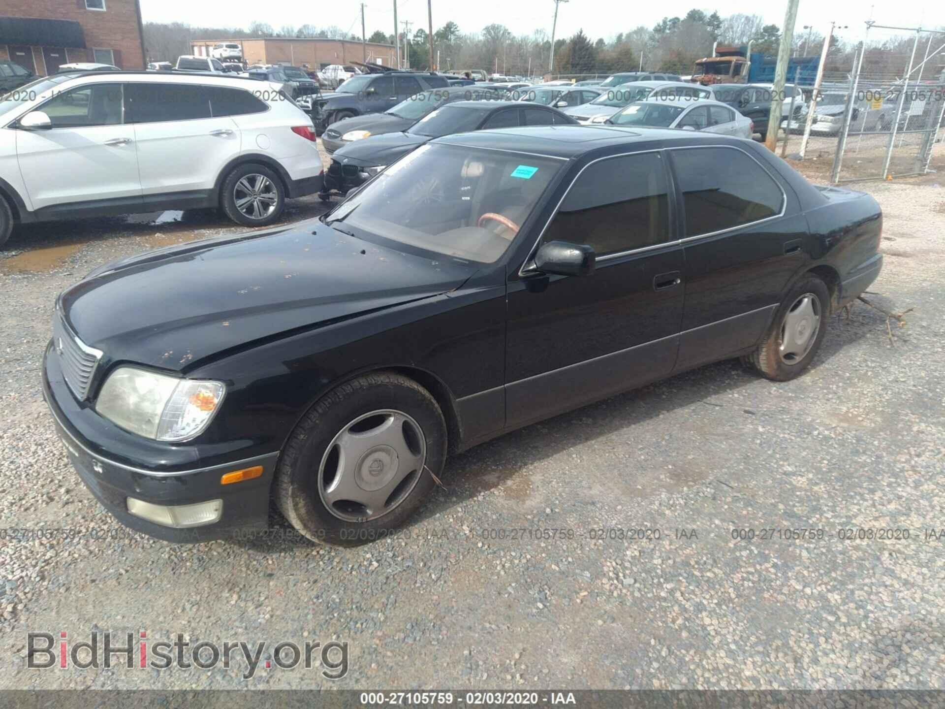 1999 LEXUS LS - VIN: JT8BH28F3X0144575 - Фото 2