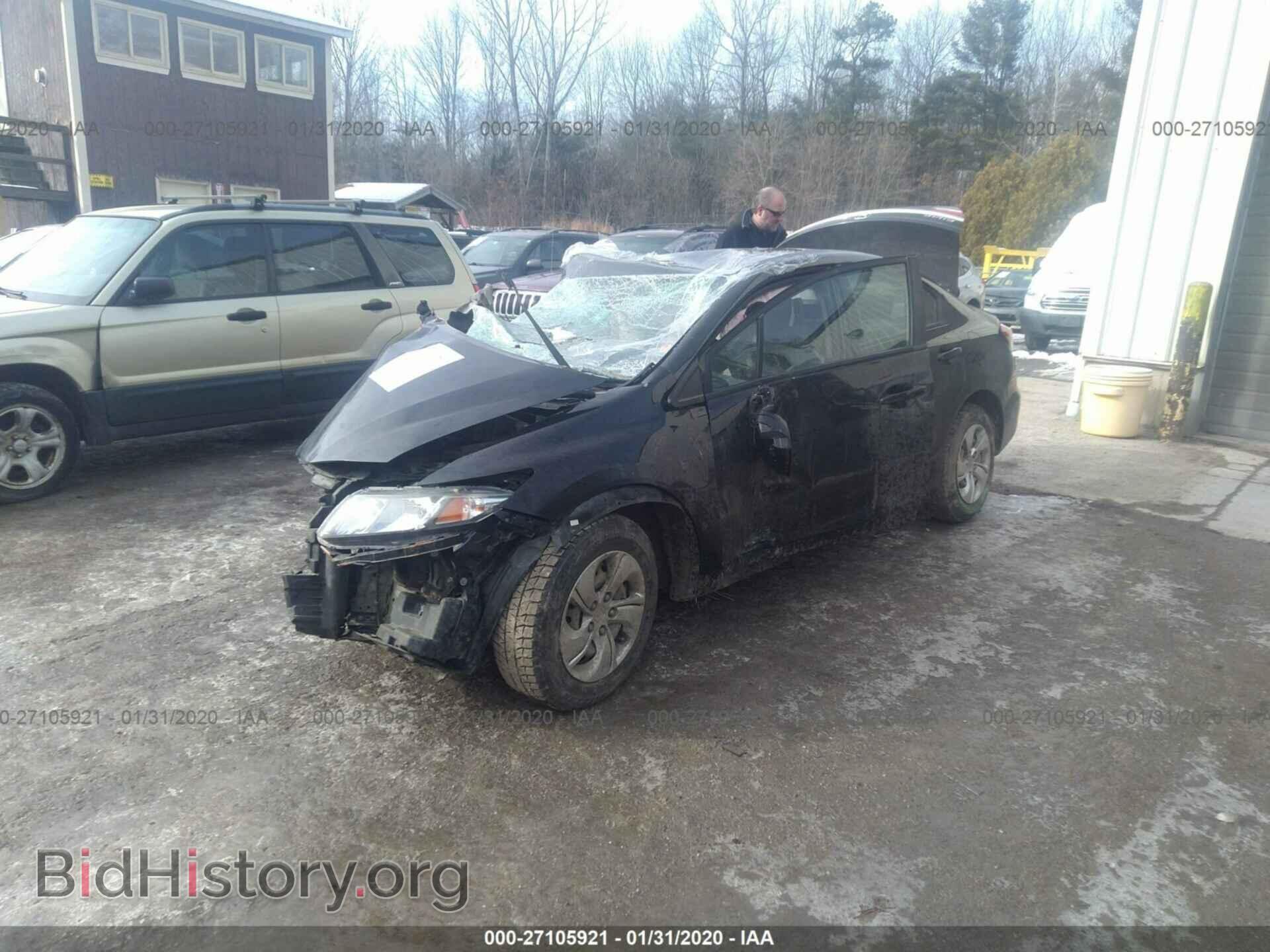 2013 HONDA CIVIC - VIN: 19XFB2F56DE244994 - Фото 2