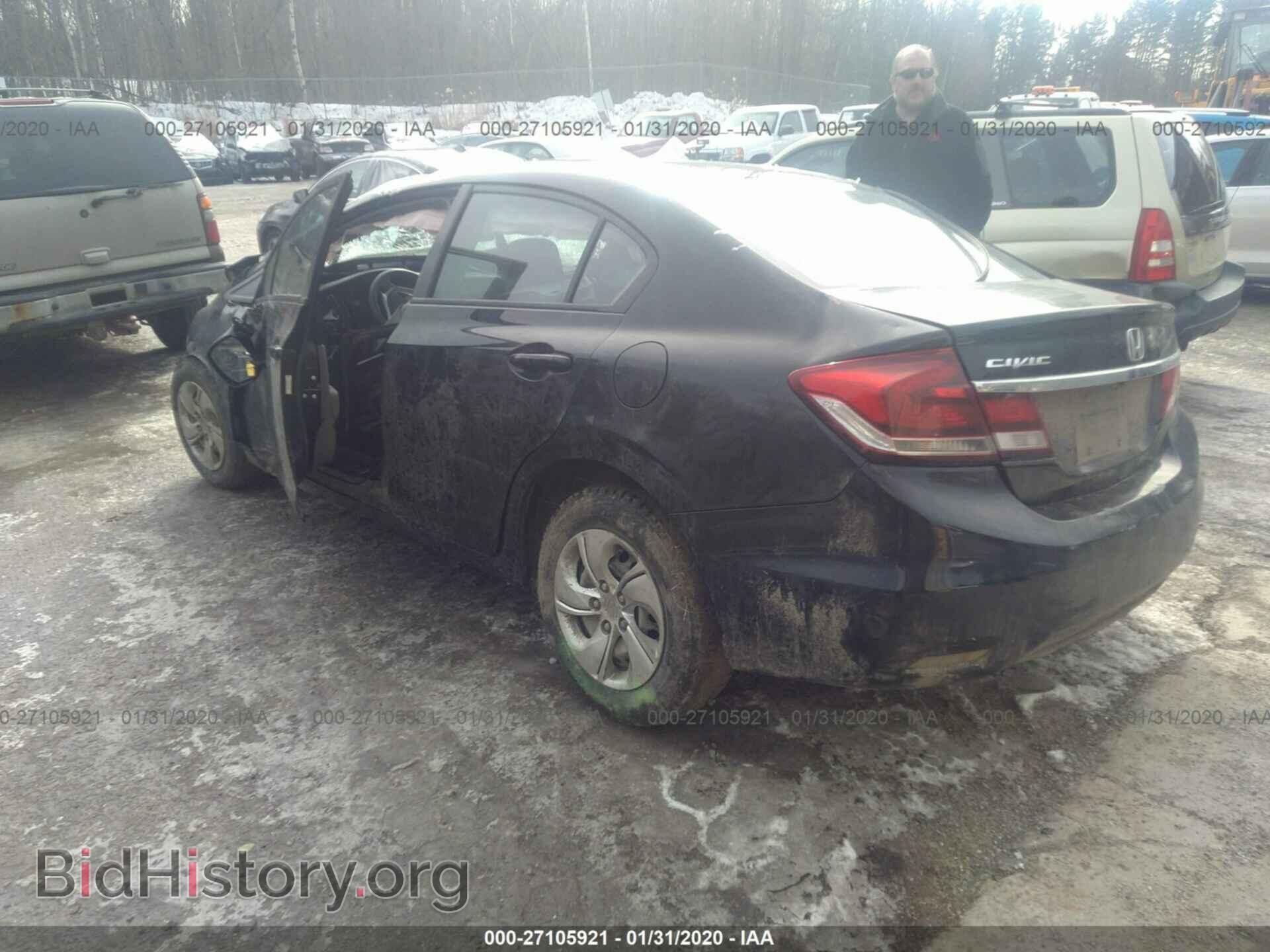 2013 HONDA CIVIC - VIN: 19XFB2F56DE244994 - Фото 3