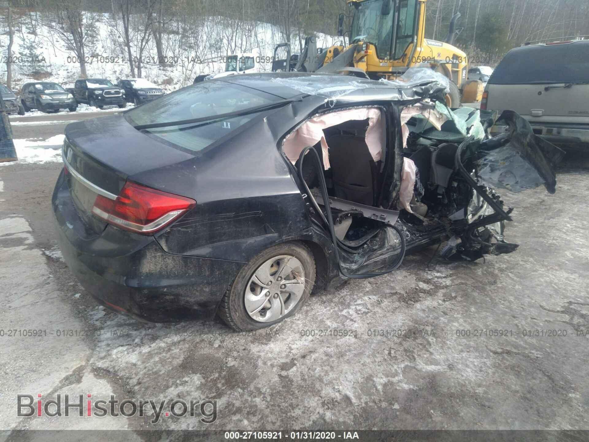 2013 HONDA CIVIC - VIN: 19XFB2F56DE244994 - Фото 4