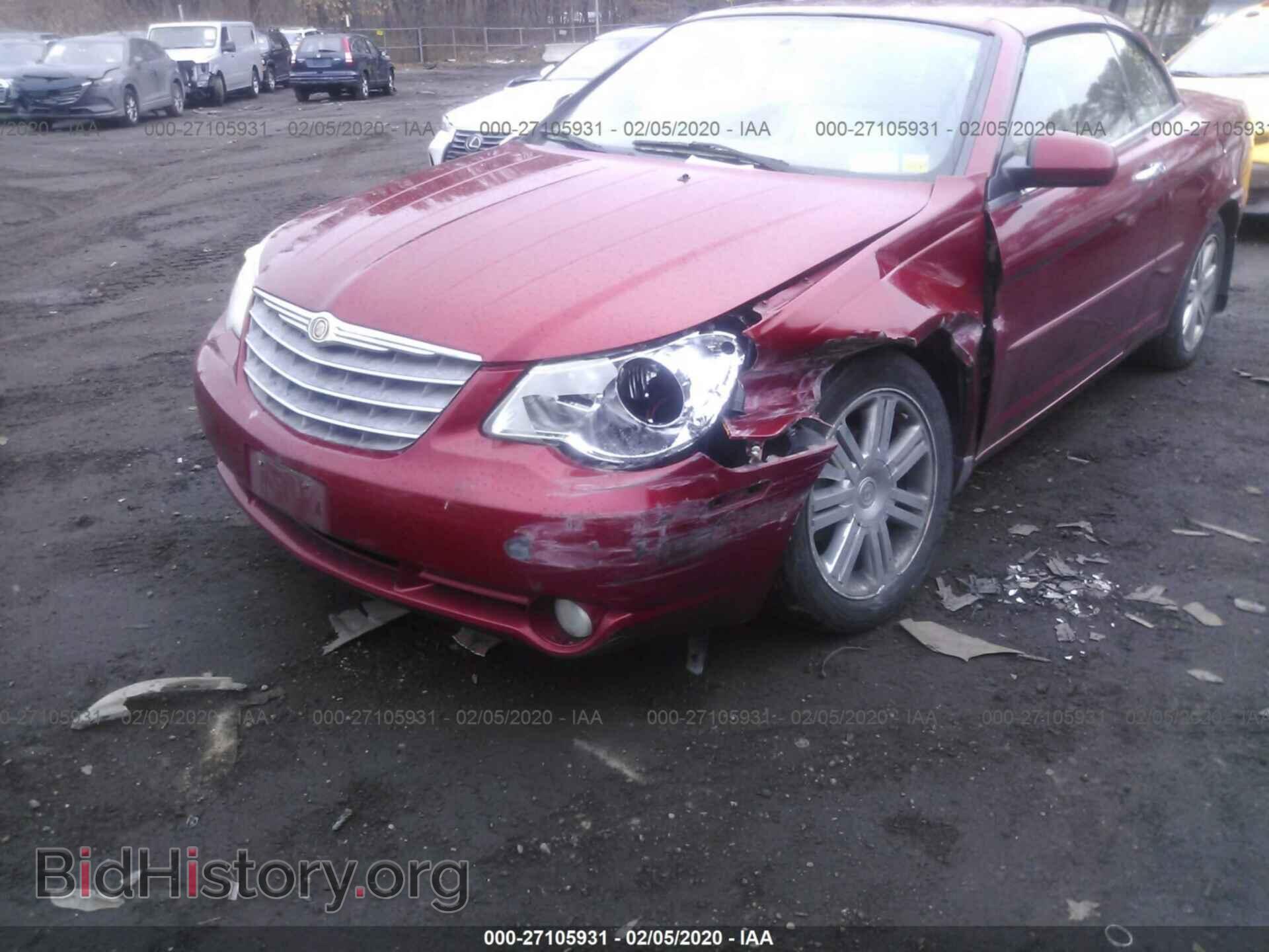 2008 CHRYSLER SEBRING - VIN: 1C3LC65M98N186868 - Фото 6