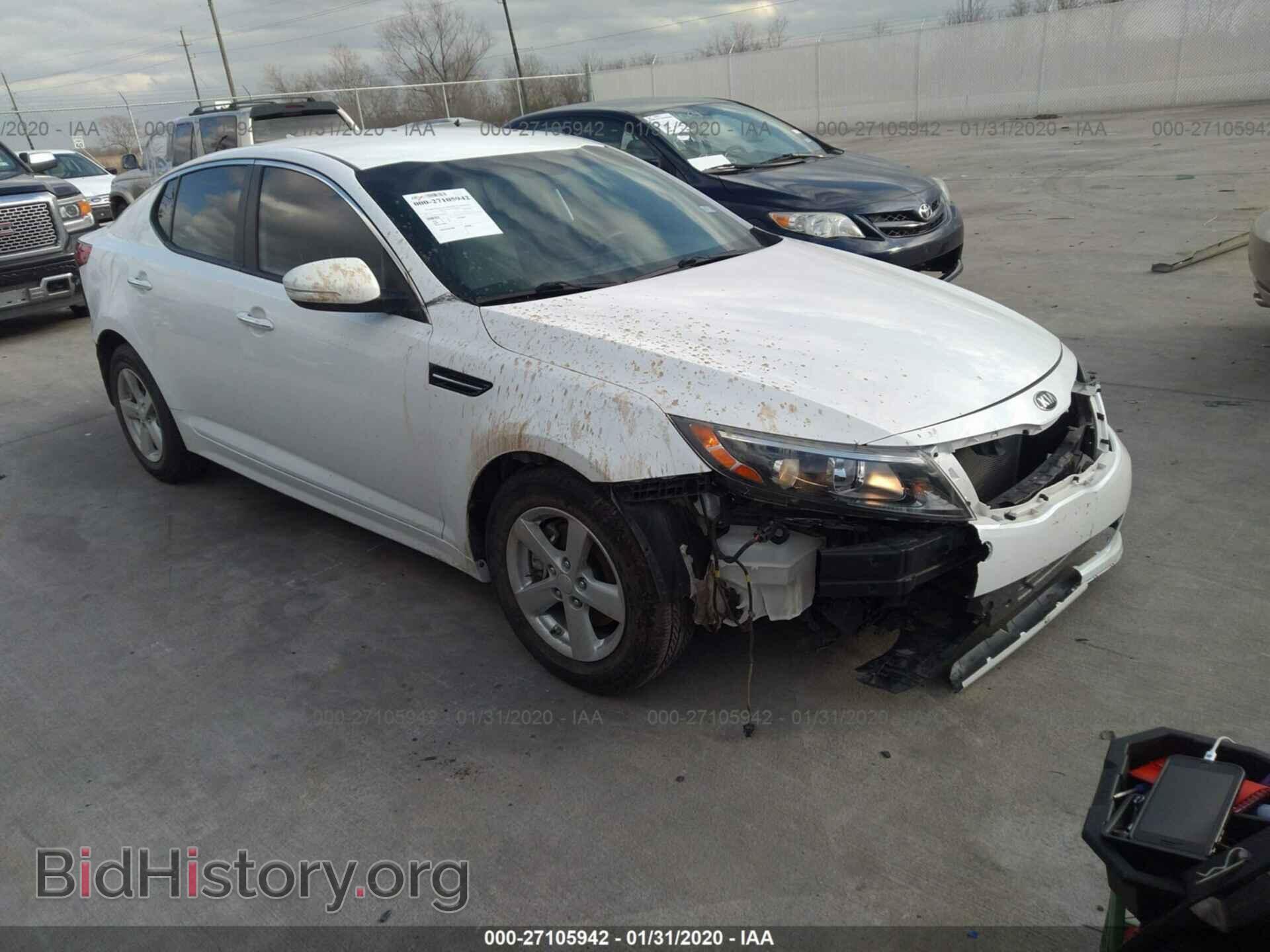 Фотография KNAGM4A75E5469632 - KIA OPTIMA 2014