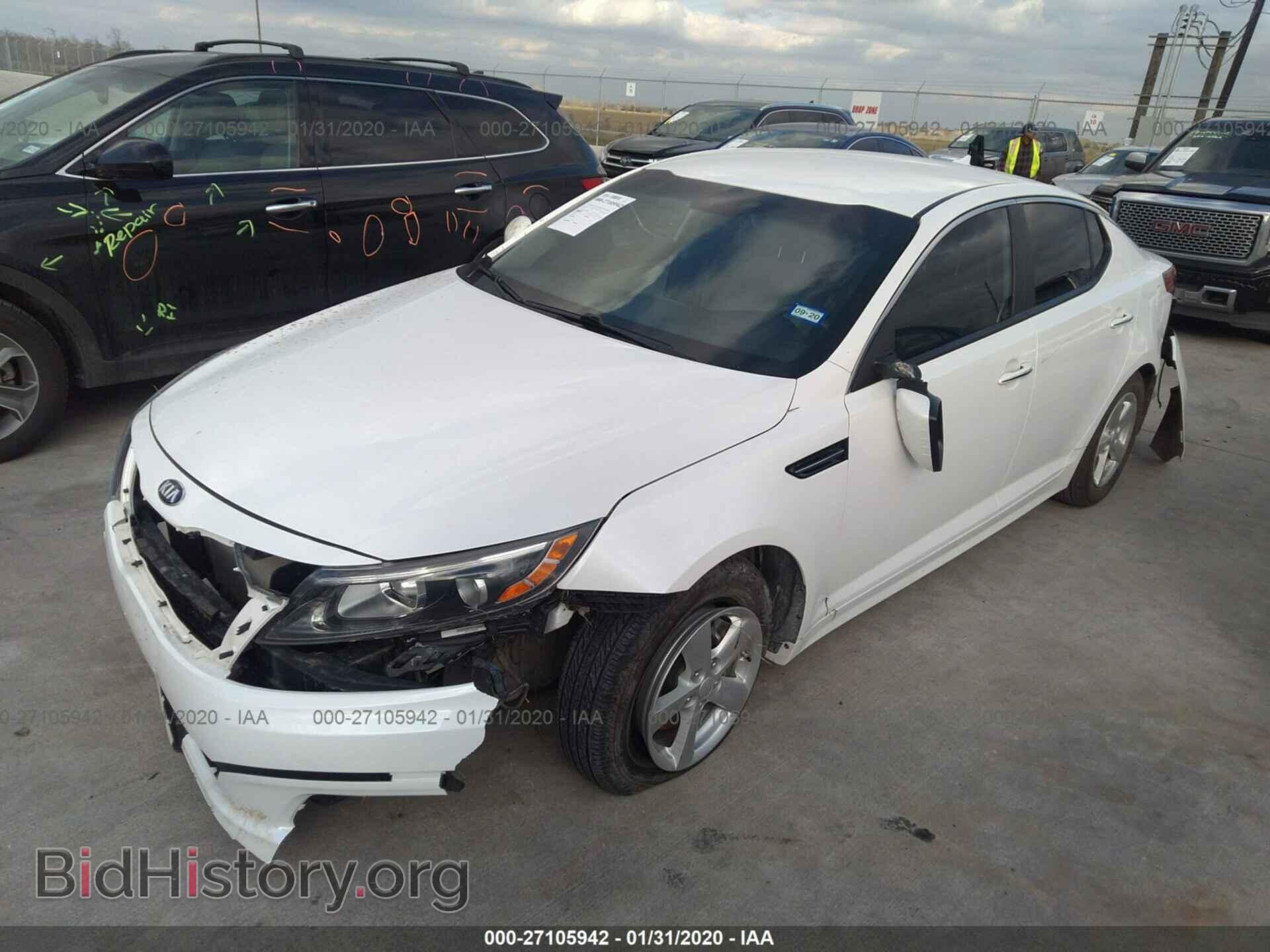2014 KIA OPTIMA - VIN: KNAGM4A75E5469632 - Photo 2