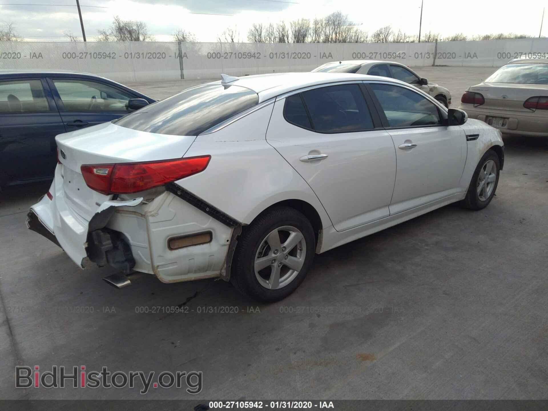 2014 KIA OPTIMA - VIN: KNAGM4A75E5469632 - Photo 4