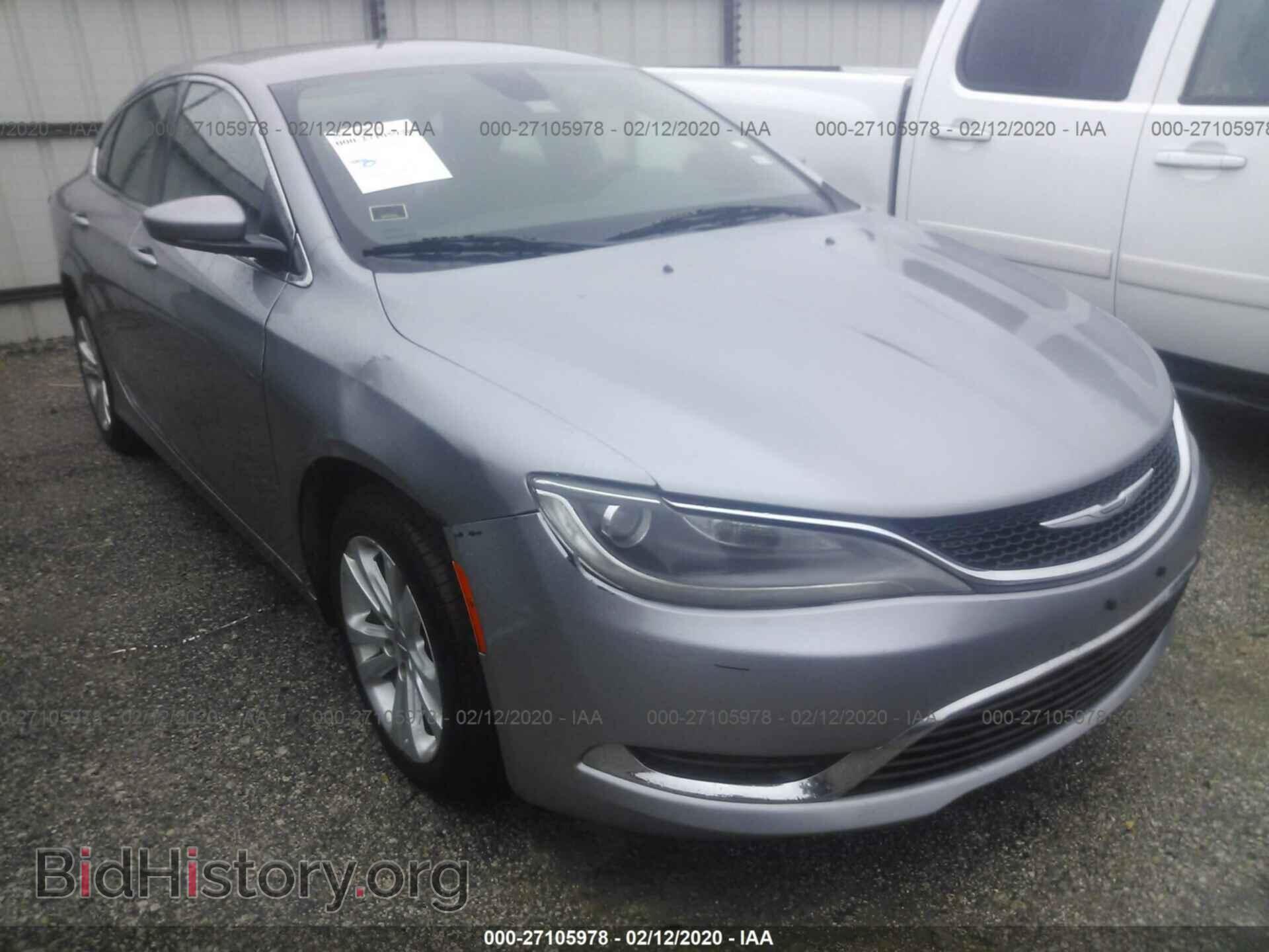 Photo 1C3CCCAB9FN739955 - CHRYSLER 200 2015