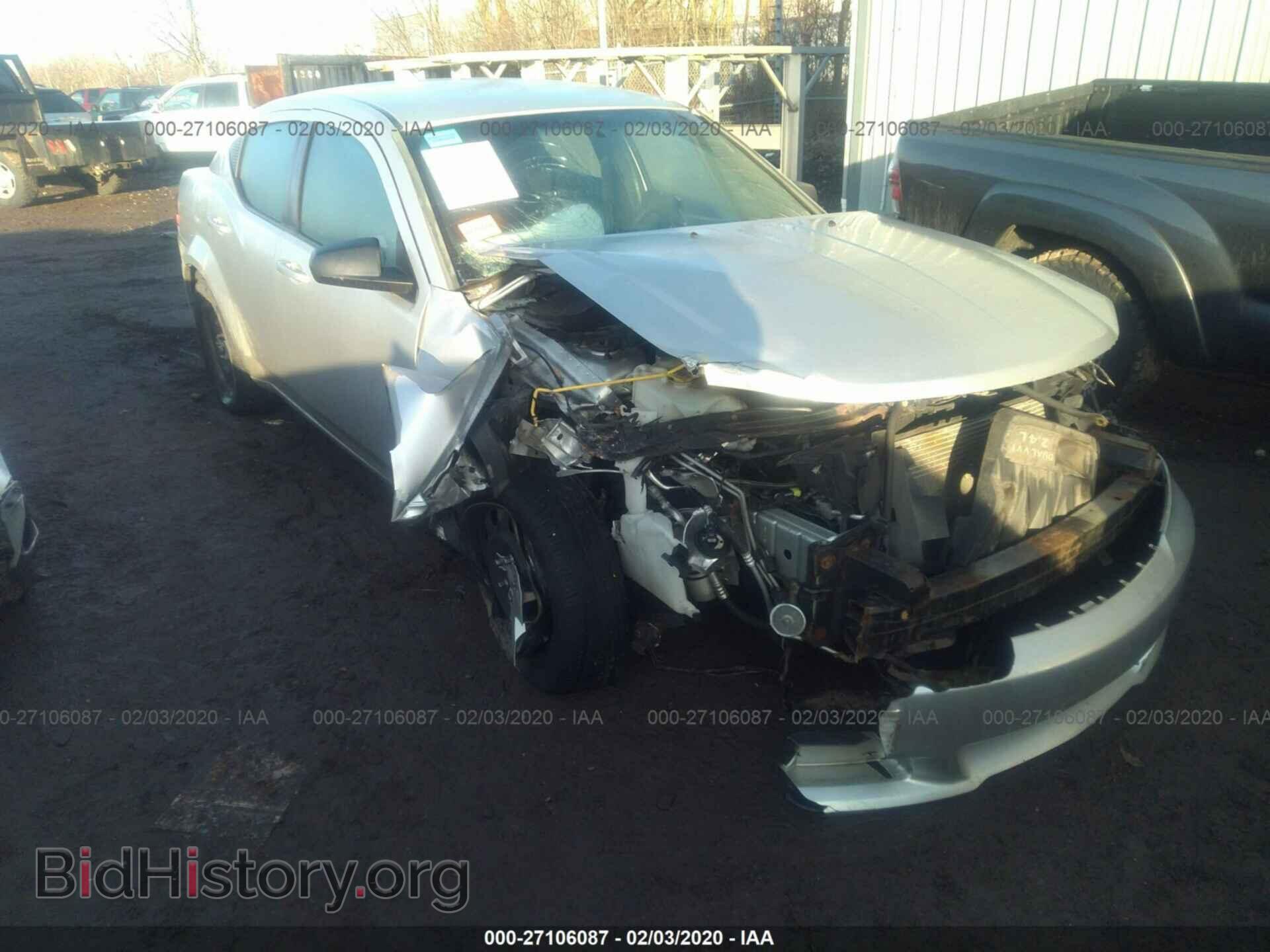 Фотография 1C3CDZAB5CN294707 - DODGE AVENGER 2012