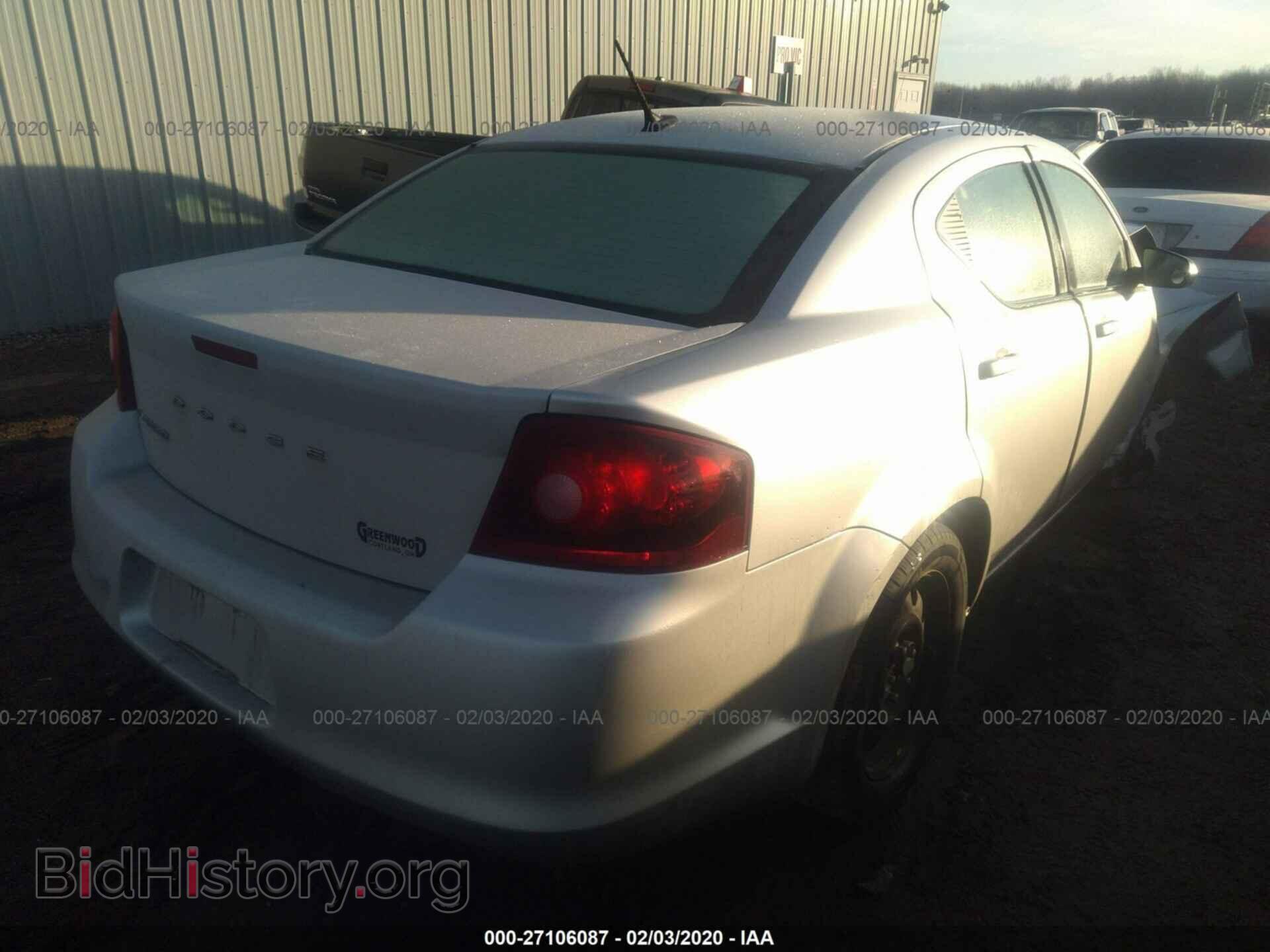 2012 DODGE AVENGER - VIN: 1C3CDZAB5CN294707 - Photo 4