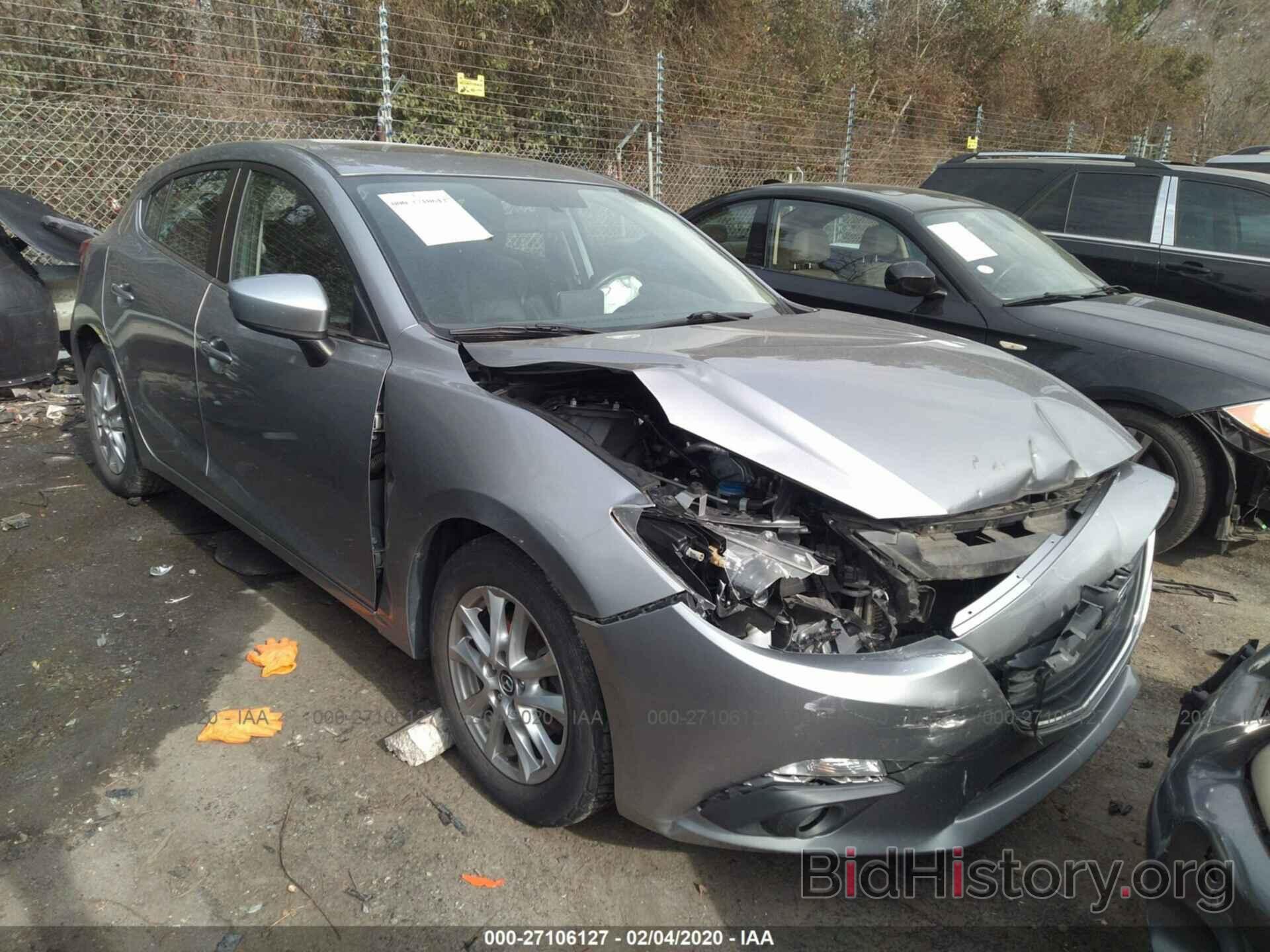 Фотография JM1BM1M74F1232291 - MAZDA 3 2015