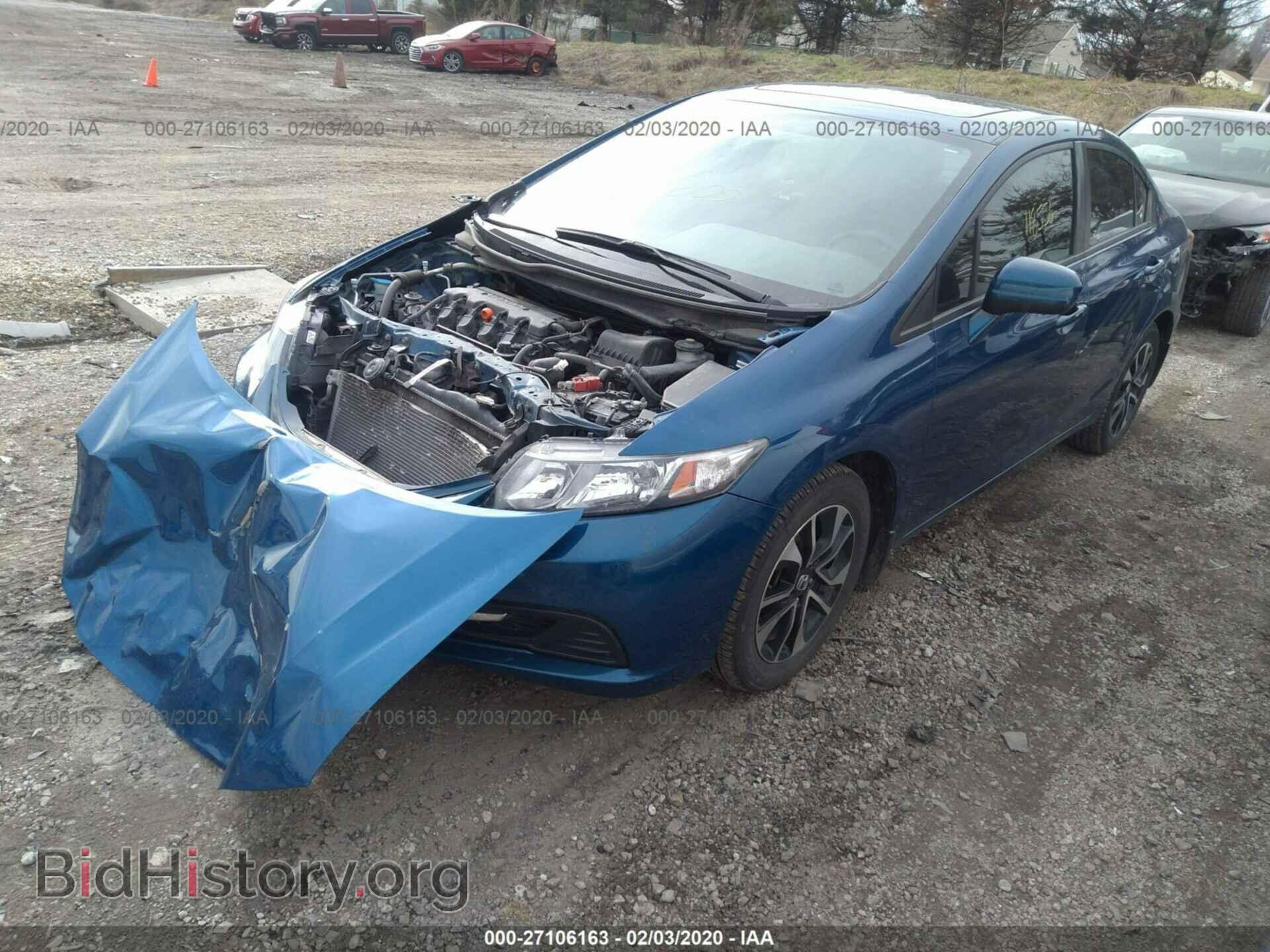 2014 HONDA CIVIC - VIN: 19XFB2F86EE036187 - Photo 2
