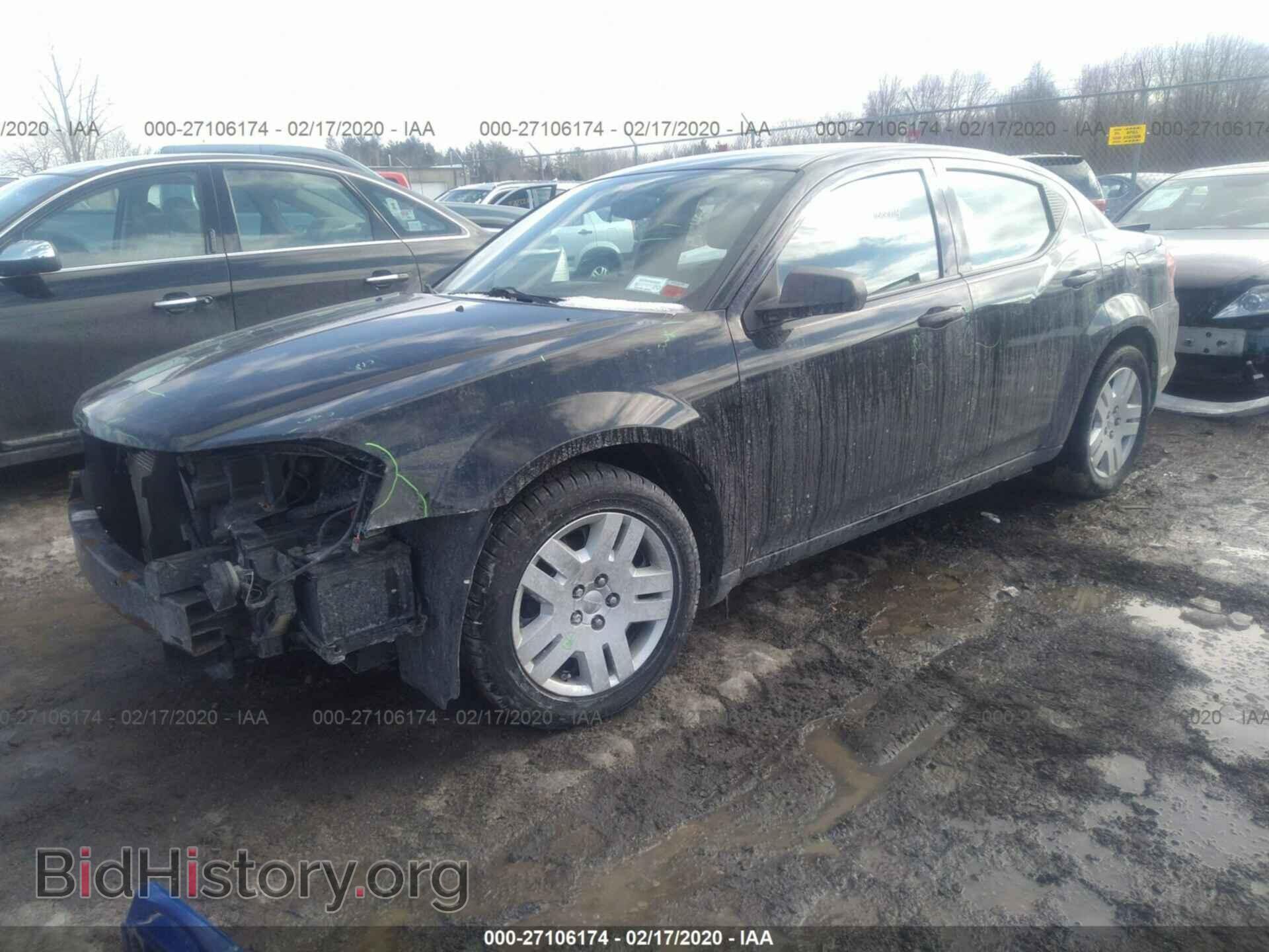 2013 DODGE AVENGER - VIN: 1C3CDZAB2DN700461 - Фото 2