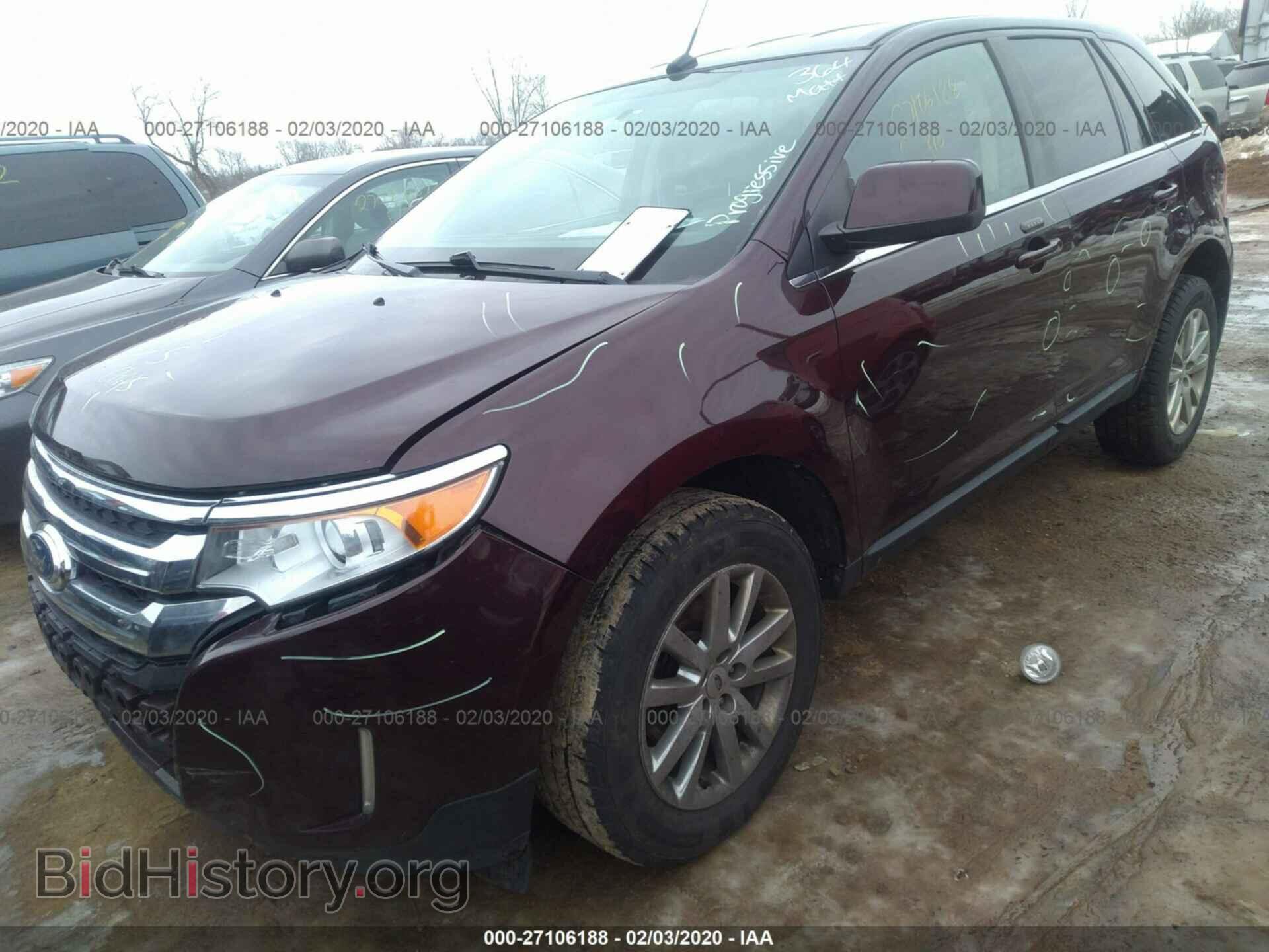 2011 FORD EDGE - VIN: 2FMDK3KC1BBA85870 - Фото 2