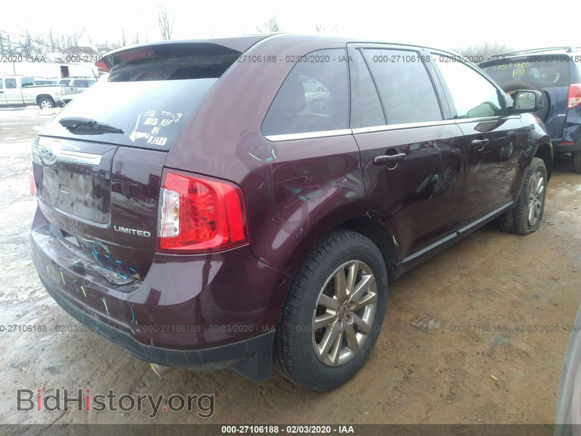 2011 FORD EDGE - VIN: 2FMDK3KC1BBA85870 - Фото 4