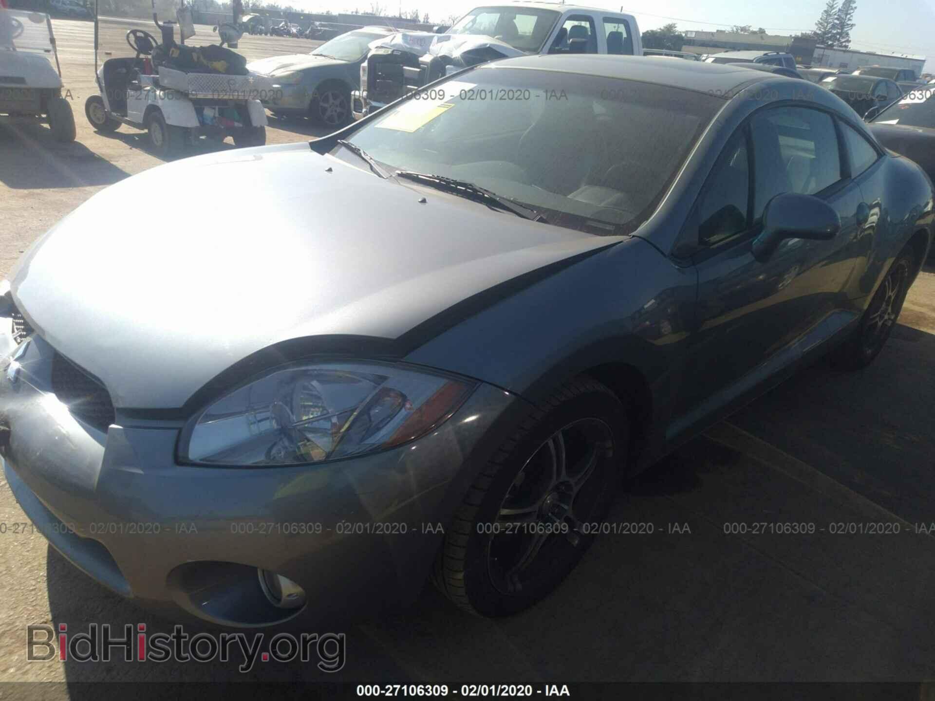 2007 MITSUBISHI ECLIPSE - VIN: 4A3AK34T17E009241 - Photo 2