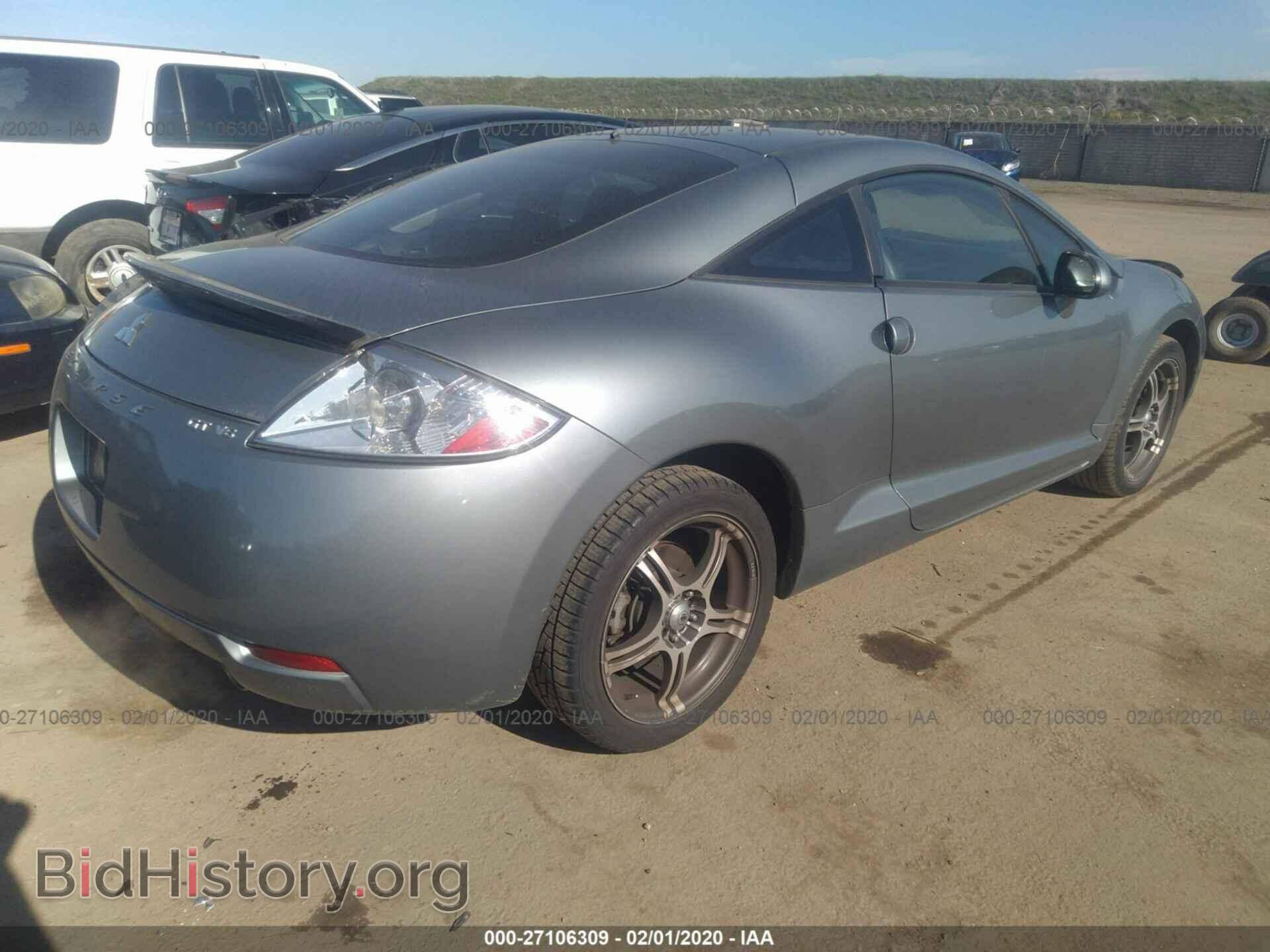 2007 MITSUBISHI ECLIPSE - VIN: 4A3AK34T17E009241 - Photo 4