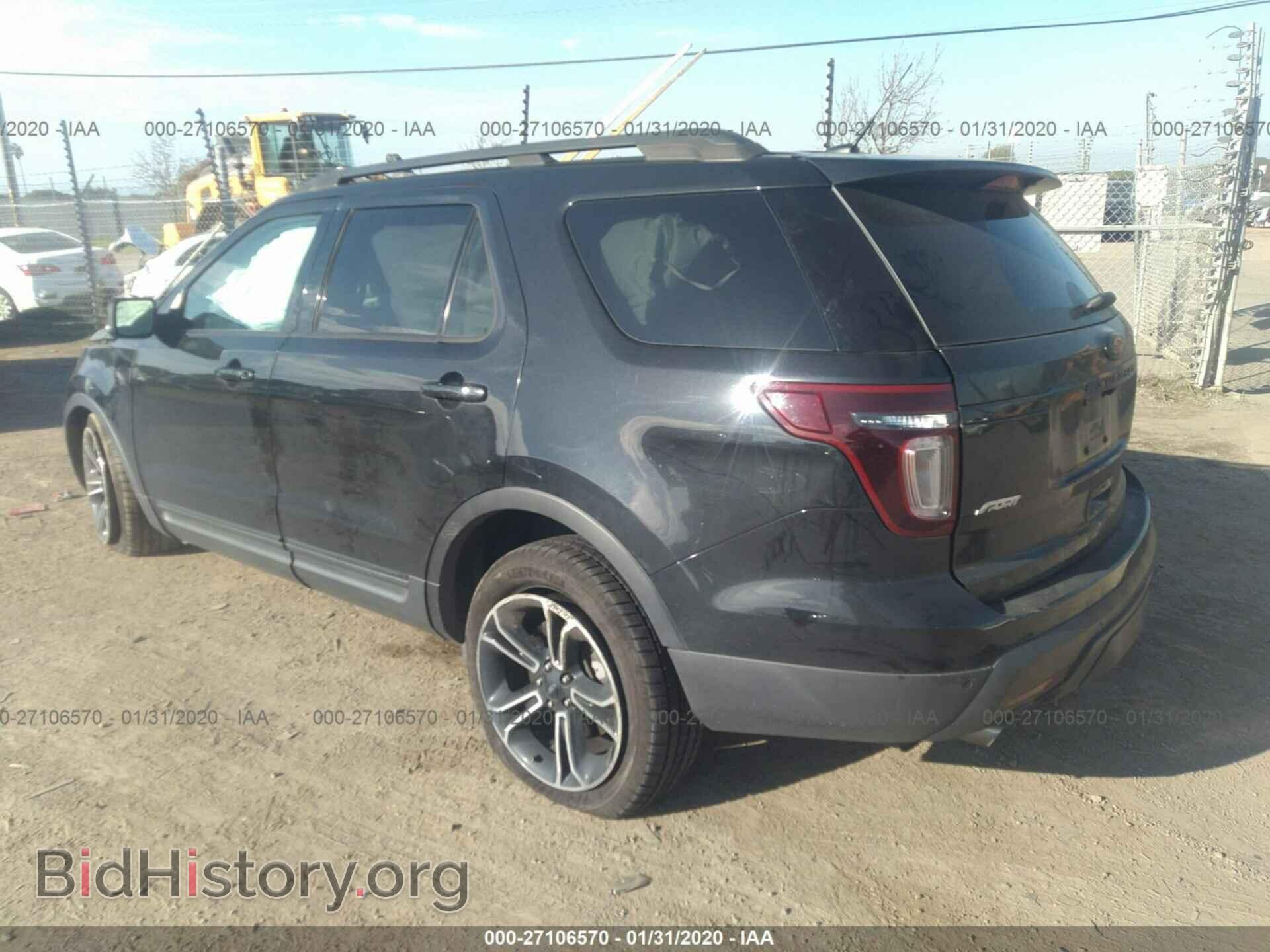 2015 FORD EXPLORER - VIN: 1FM5K8GT2FGA03699 - Фото 3