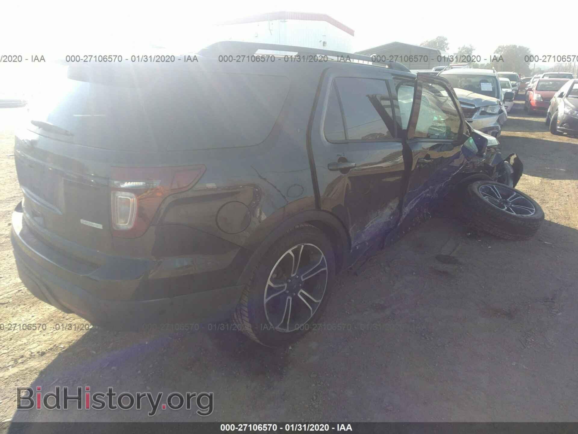 2015 FORD EXPLORER - VIN: 1FM5K8GT2FGA03699 - Фото 4