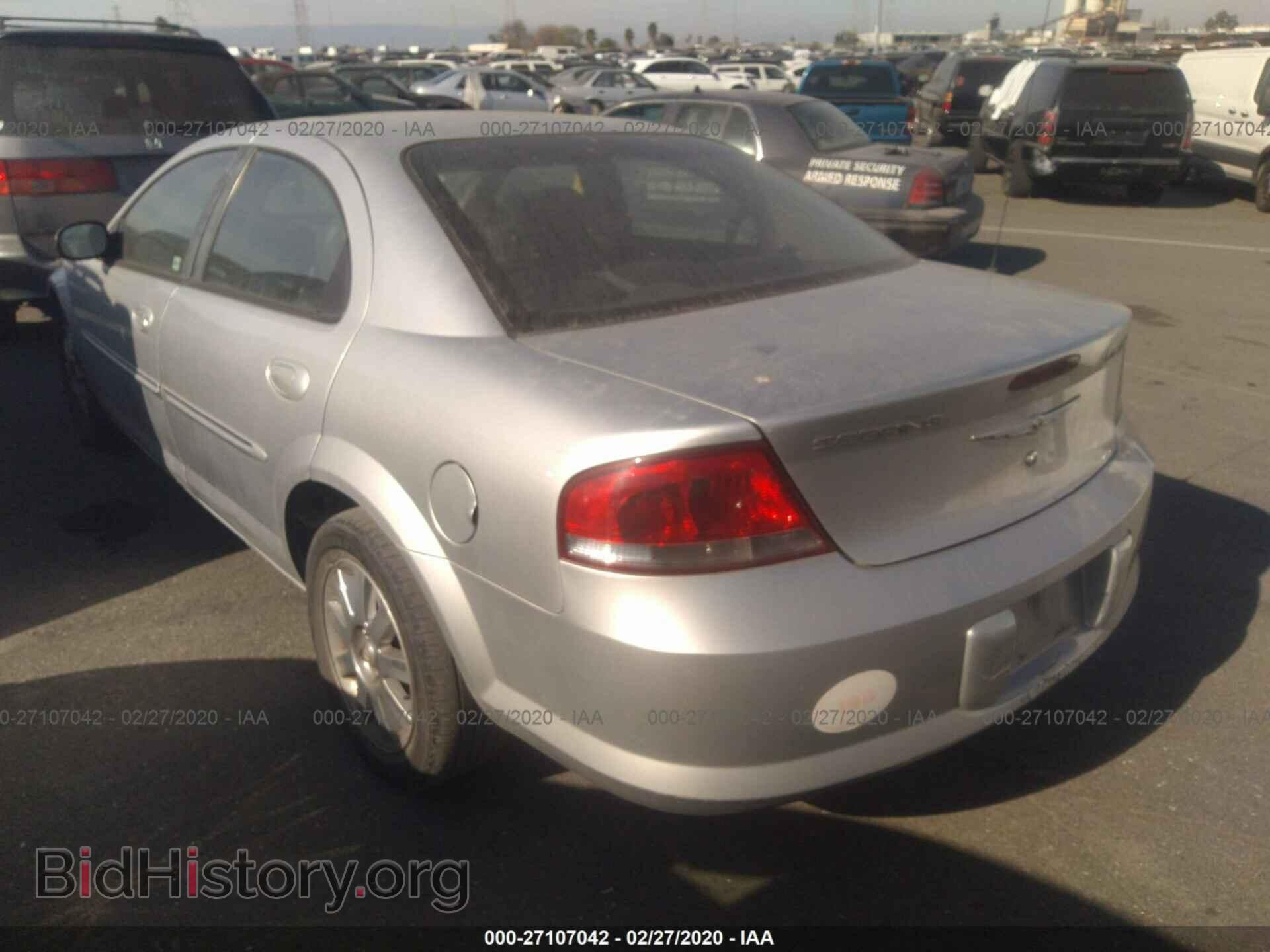 2005 CHRYSLER SEBRING - VIN: 1C3EL66R65N555037 - Фото 3