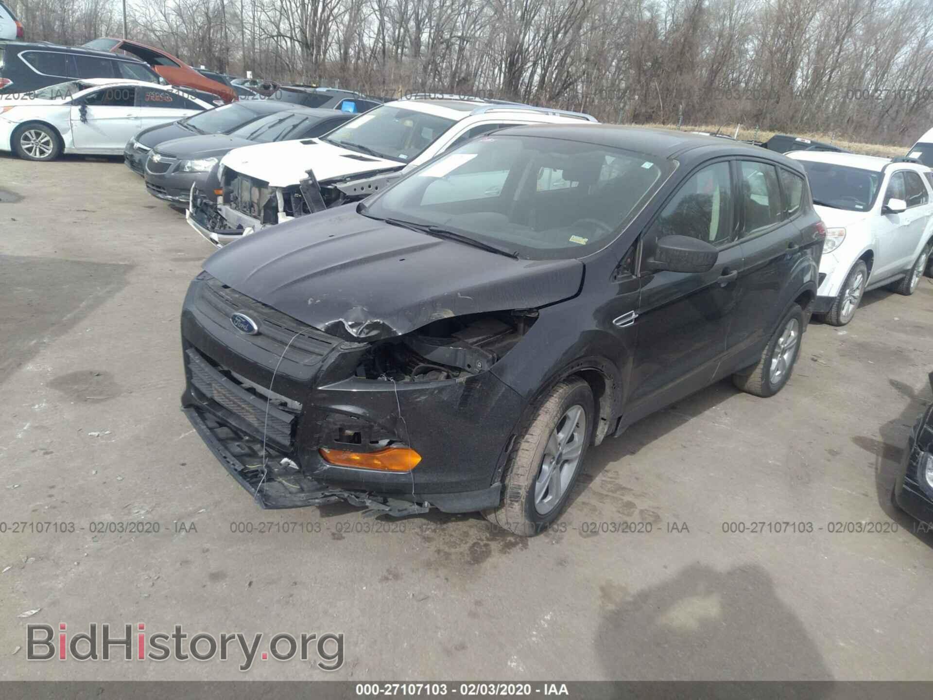 2014 FORD ESCAPE - VIN: 1FMCU0F75EUE22489 - Фото 2