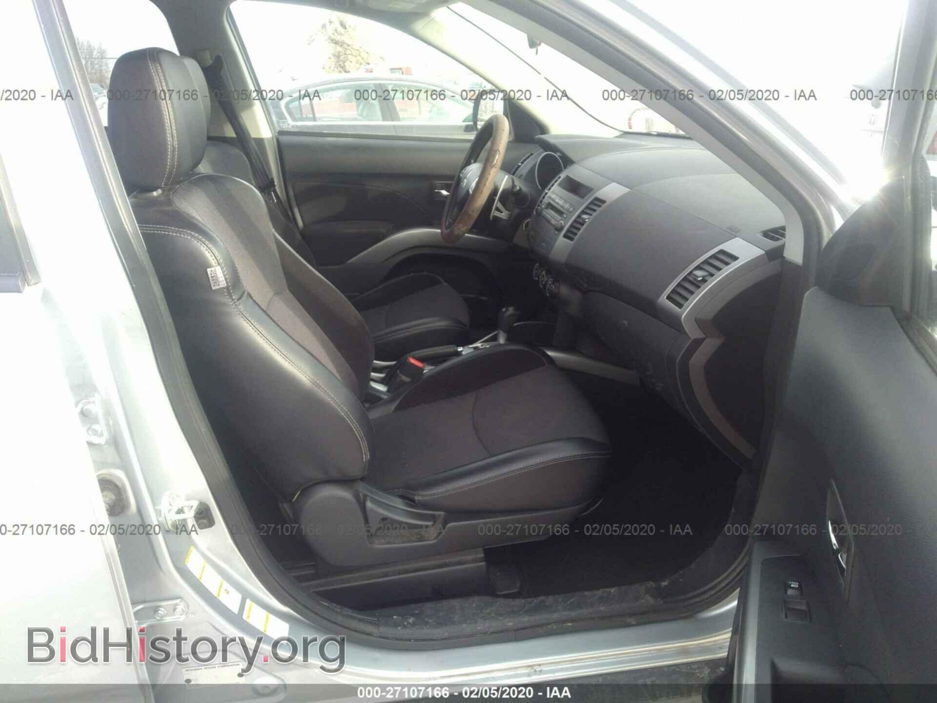 2012 MITSUBISHI OUTLANDER - VIN: JA4AS3AW6CU003589 - Фото 5