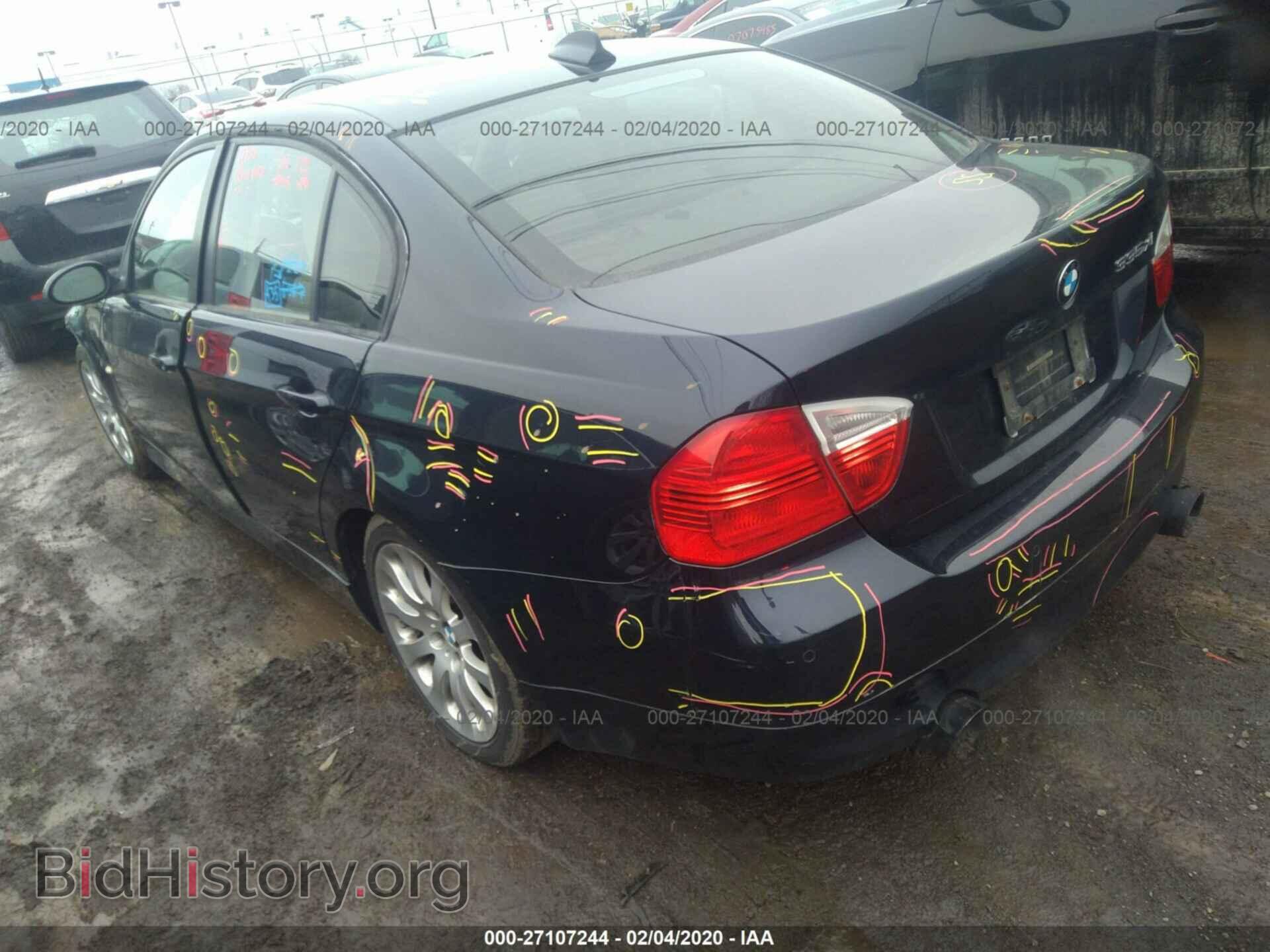 2007 BMW 335 - VIN: WBAVD53597A006265 - Фото 3