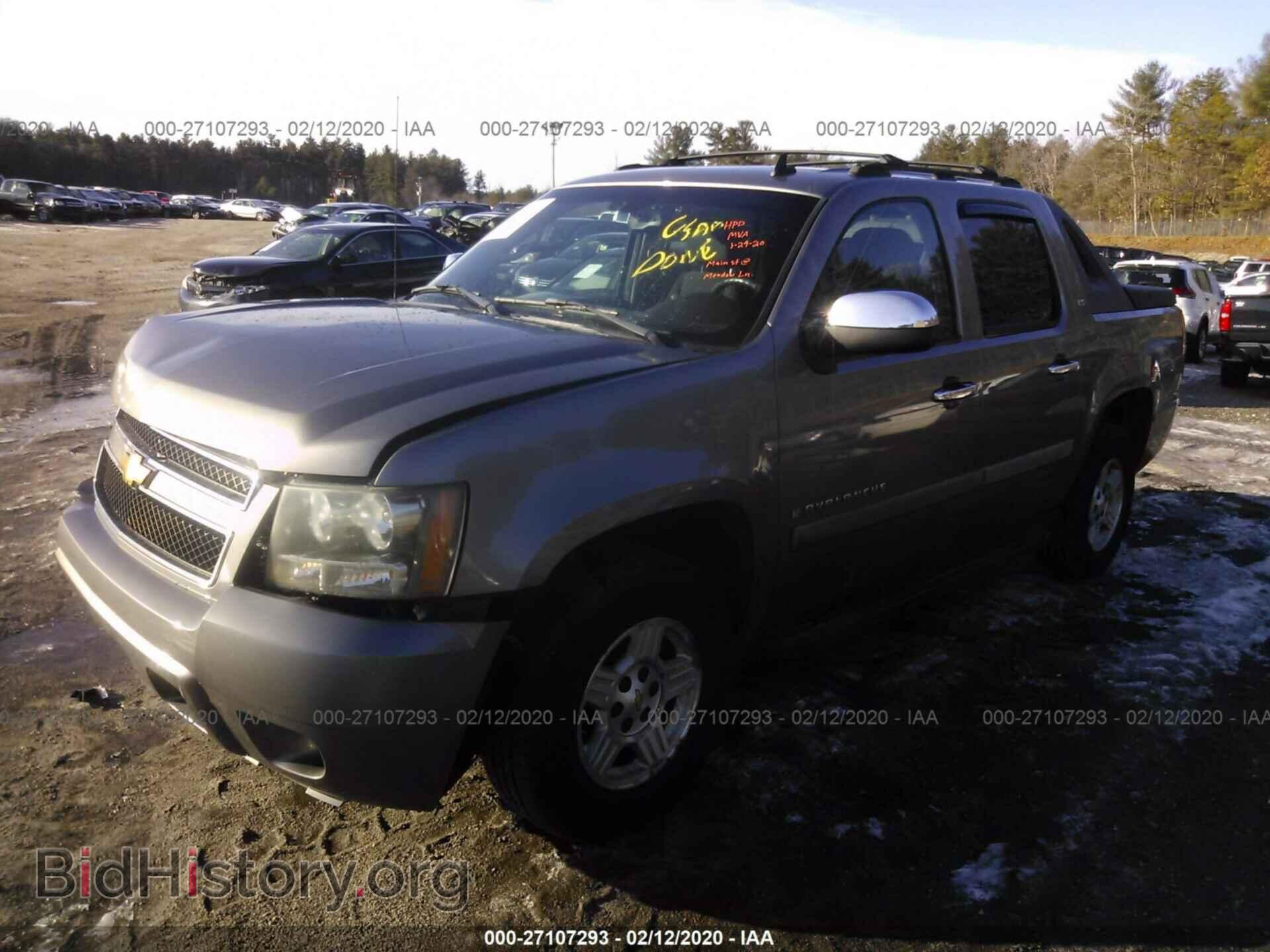 2007 CHEVROLET AVALANCHE - VIN: 3GNFK12377G142053 - Фото 2