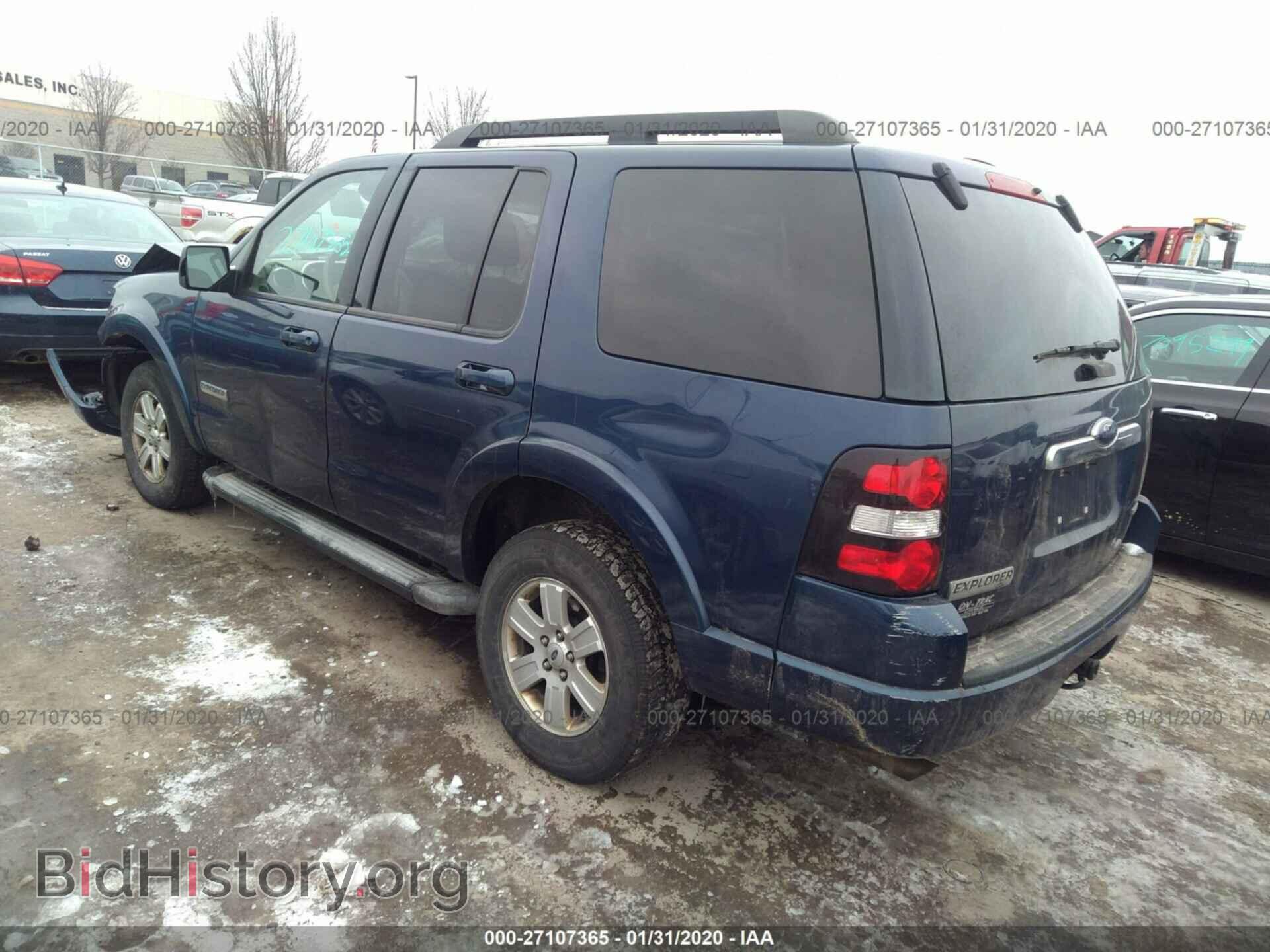2007 FORD EXPLORER - VIN: 1FMEU73E77UB31015 - Фото 3