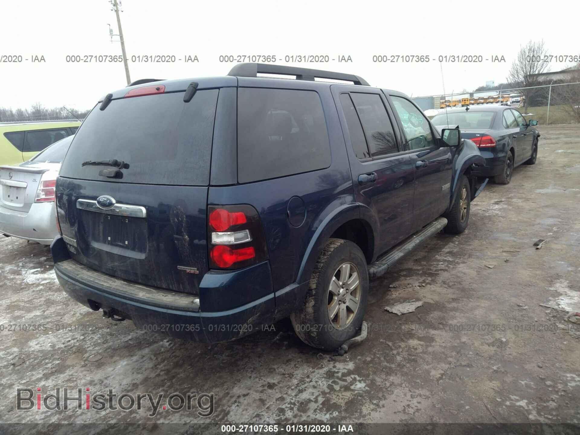 2007 FORD EXPLORER - VIN: 1FMEU73E77UB31015 - Фото 4
