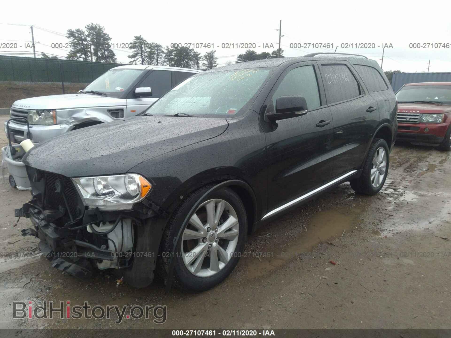 2012 DODGE DURANGO - VIN: 1C4RDJDG3CC337032 - Фото 2