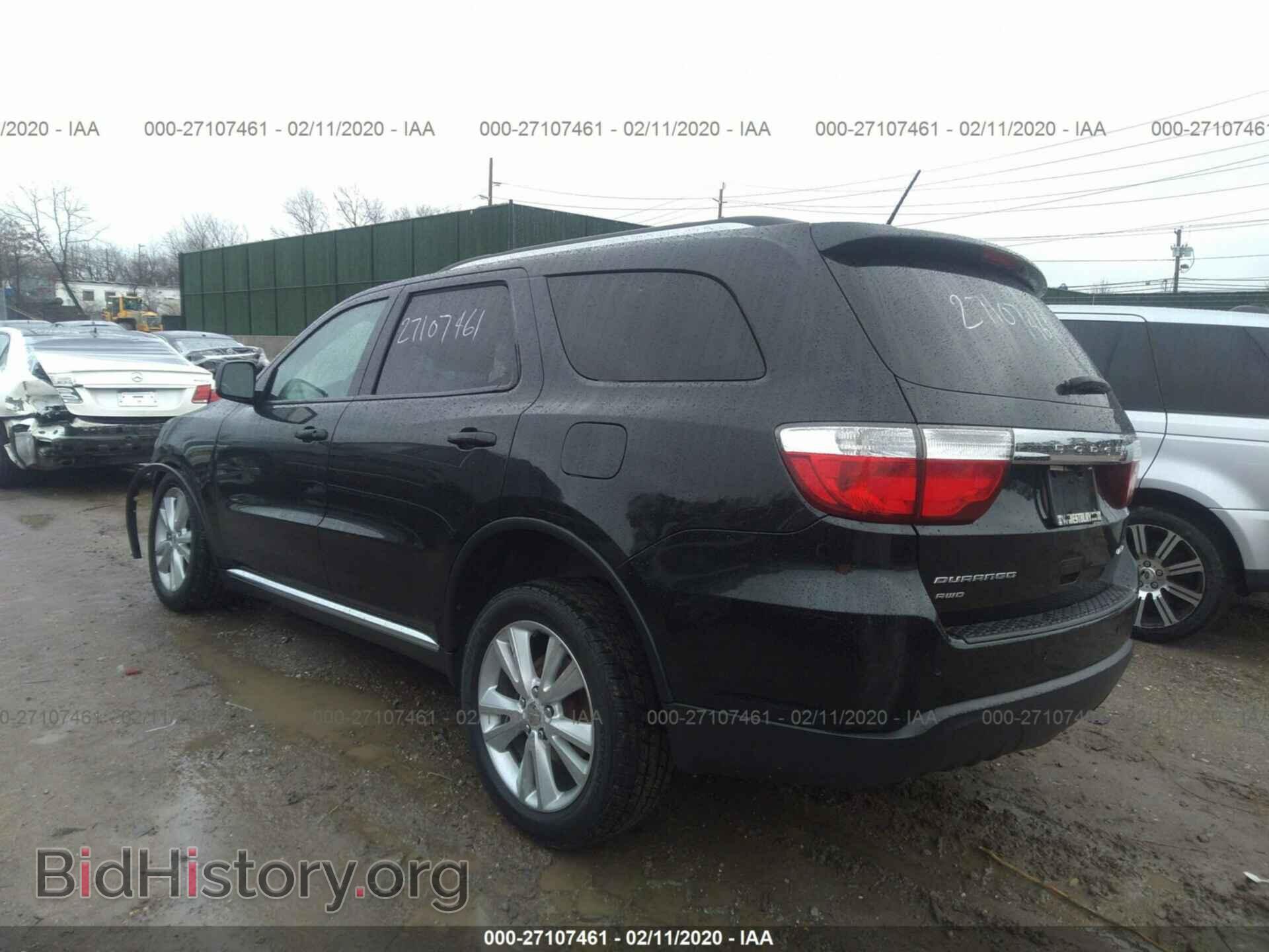 2012 DODGE DURANGO - VIN: 1C4RDJDG3CC337032 - Фото 3