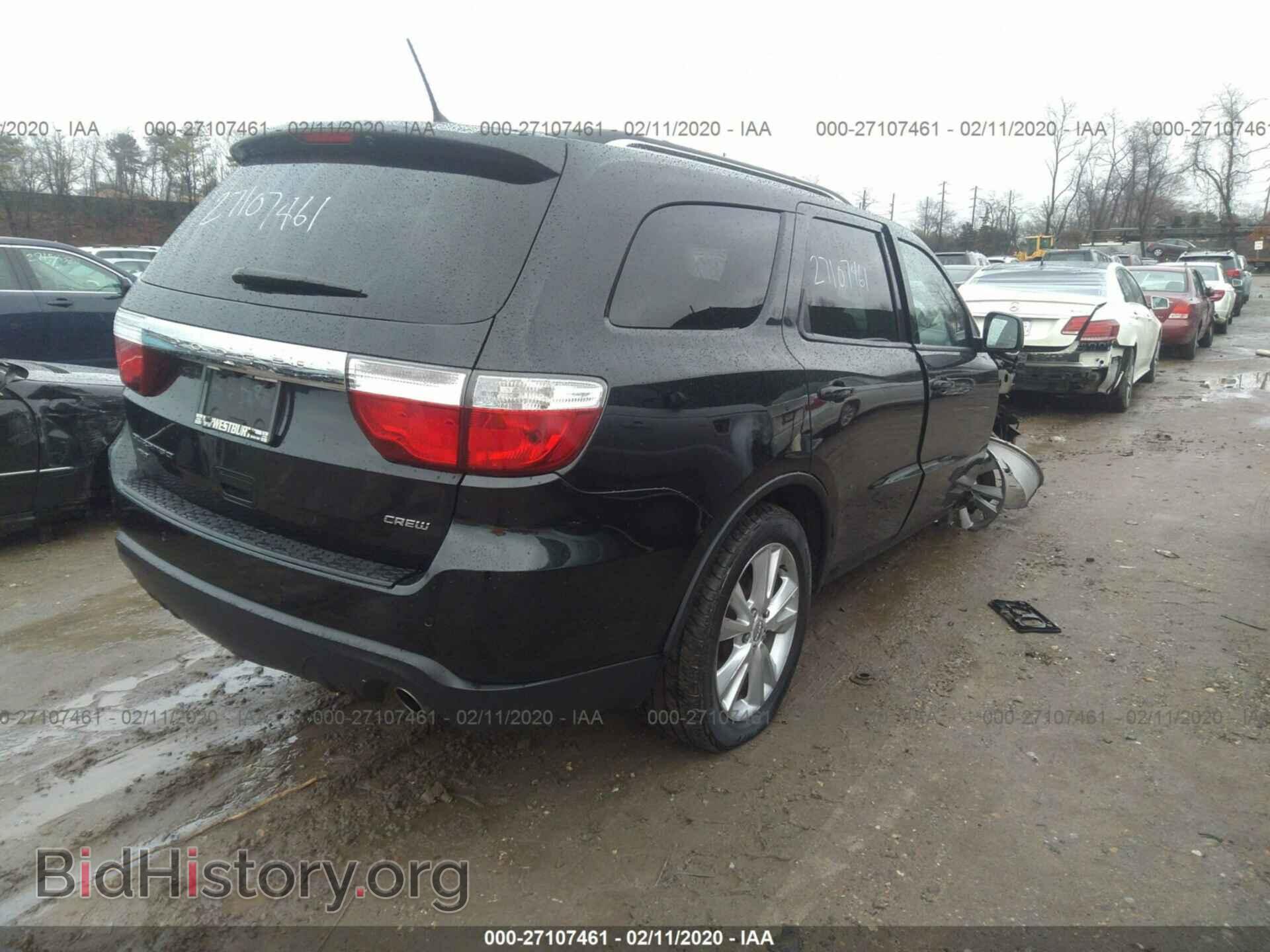 2012 DODGE DURANGO - VIN: 1C4RDJDG3CC337032 - Фото 4