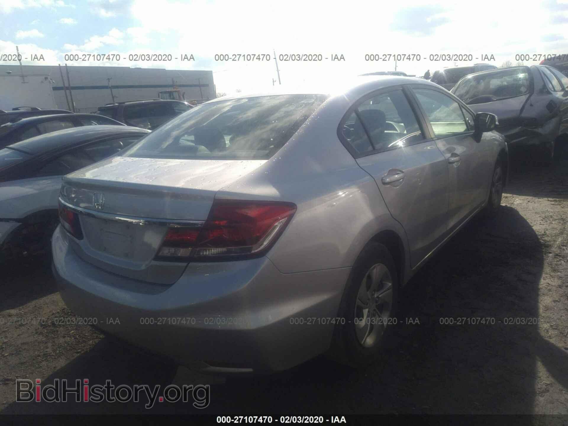 2013 HONDA CIVIC - VIN: 19XFB2F59DE265578 - Фото 4