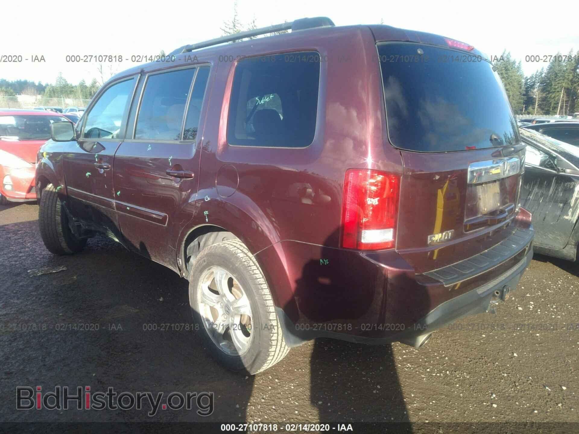 2012 HONDA PILOT - VIN: 5FNYF4H52CB018319 - Фото 3