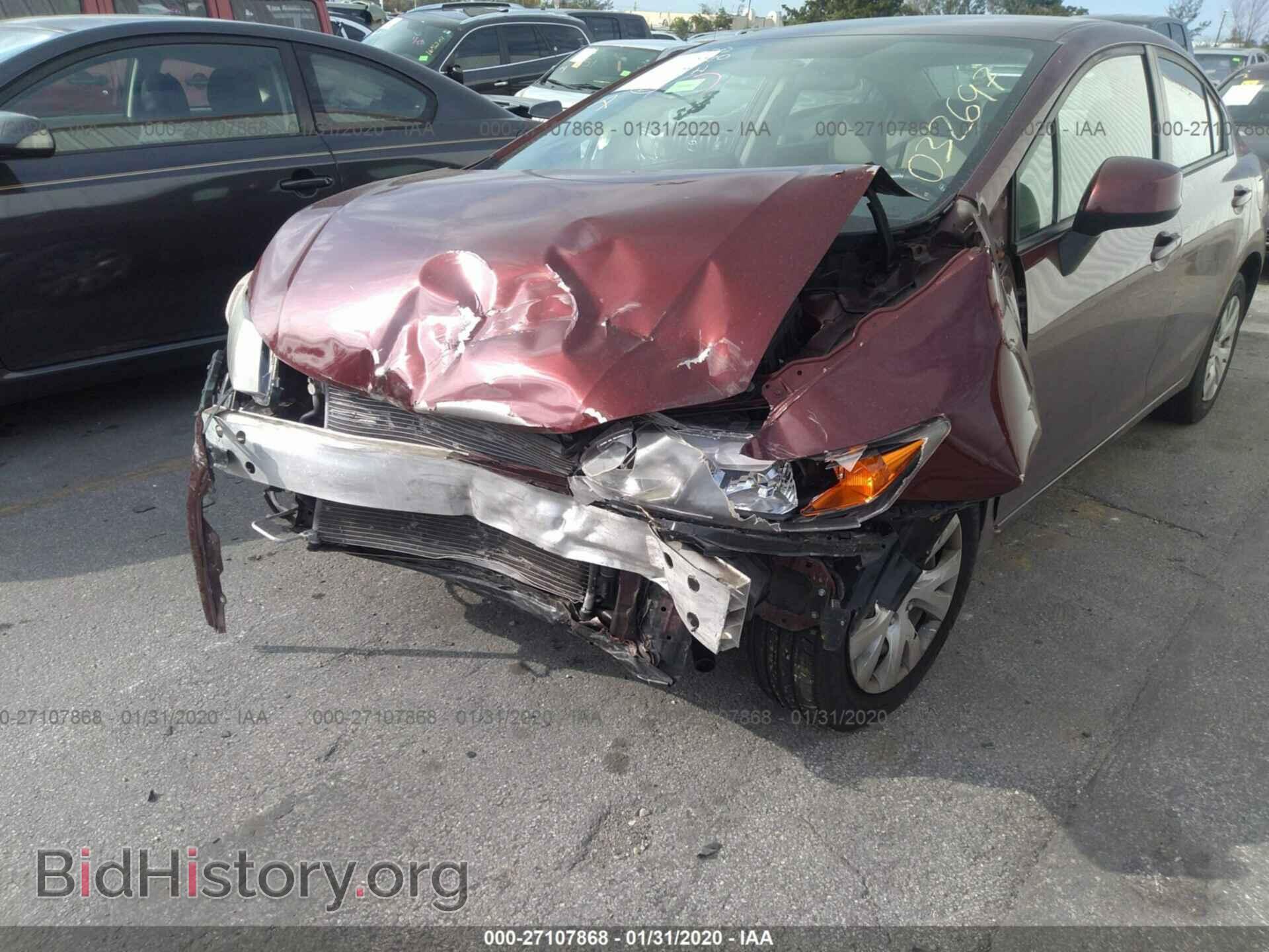 2012 HONDA CIVIC - VIN: 19XFB2F55CE032697 - Фото 6