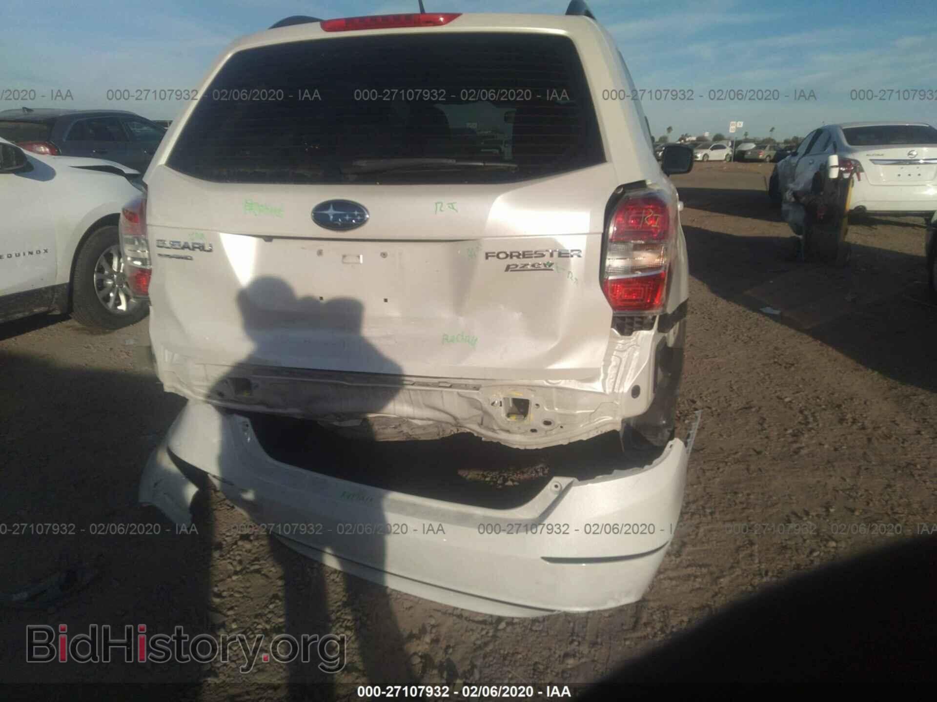 2015 SUBARU FORESTER - VIN: JF2SJABC8FH500681 - Фото 6