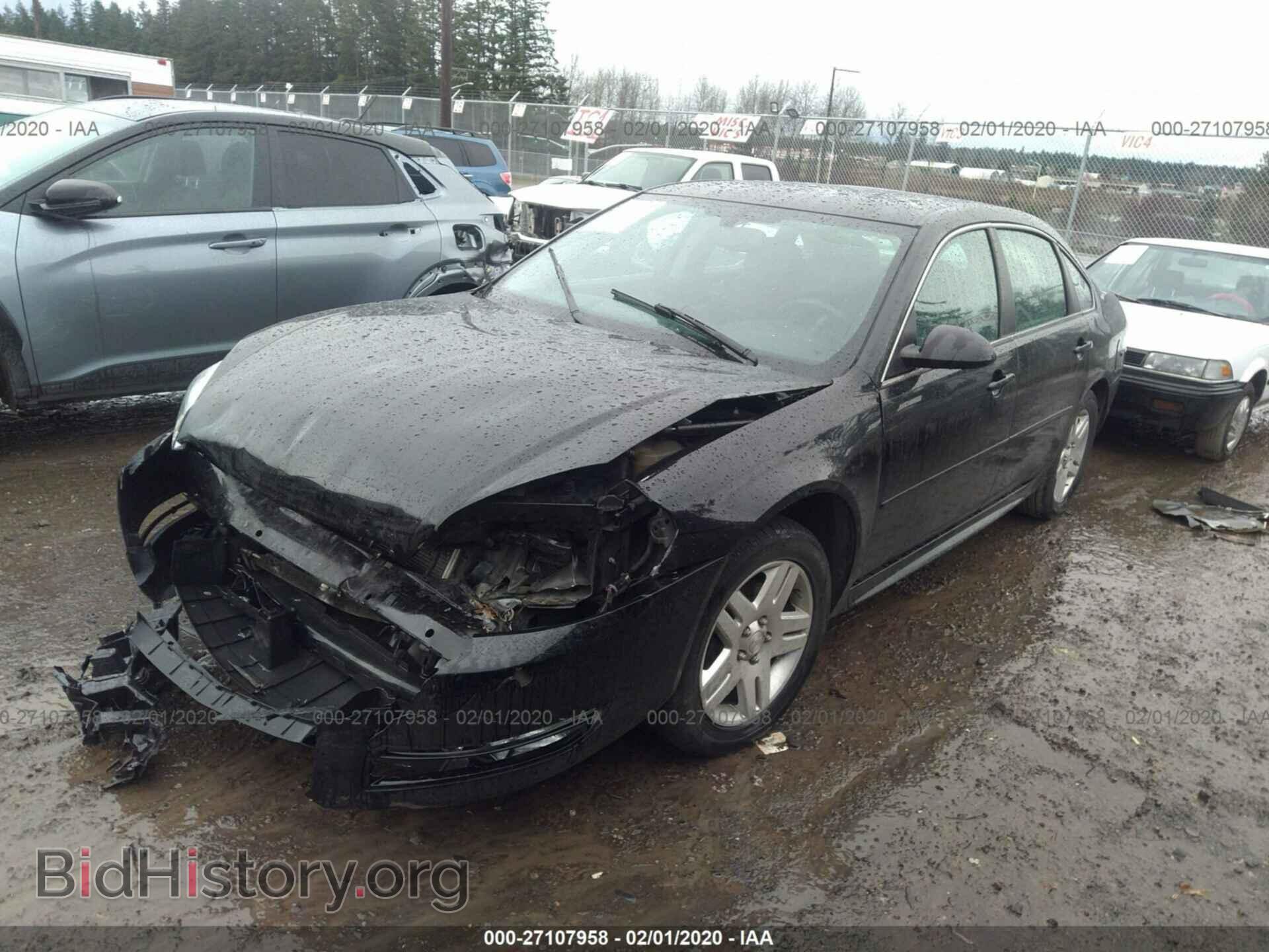 2013 CHEVROLET IMPALA - VIN: 2G1WG5E30D1145760 - Фото 2