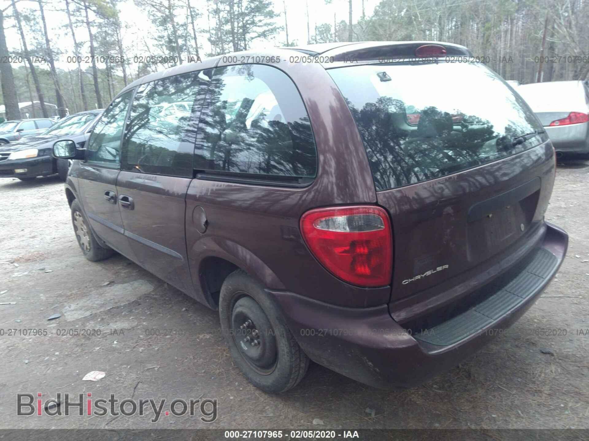 2003 CHRYSLER VOYAGER - VIN: 1C4GJ25B23B322522 - Фото 3